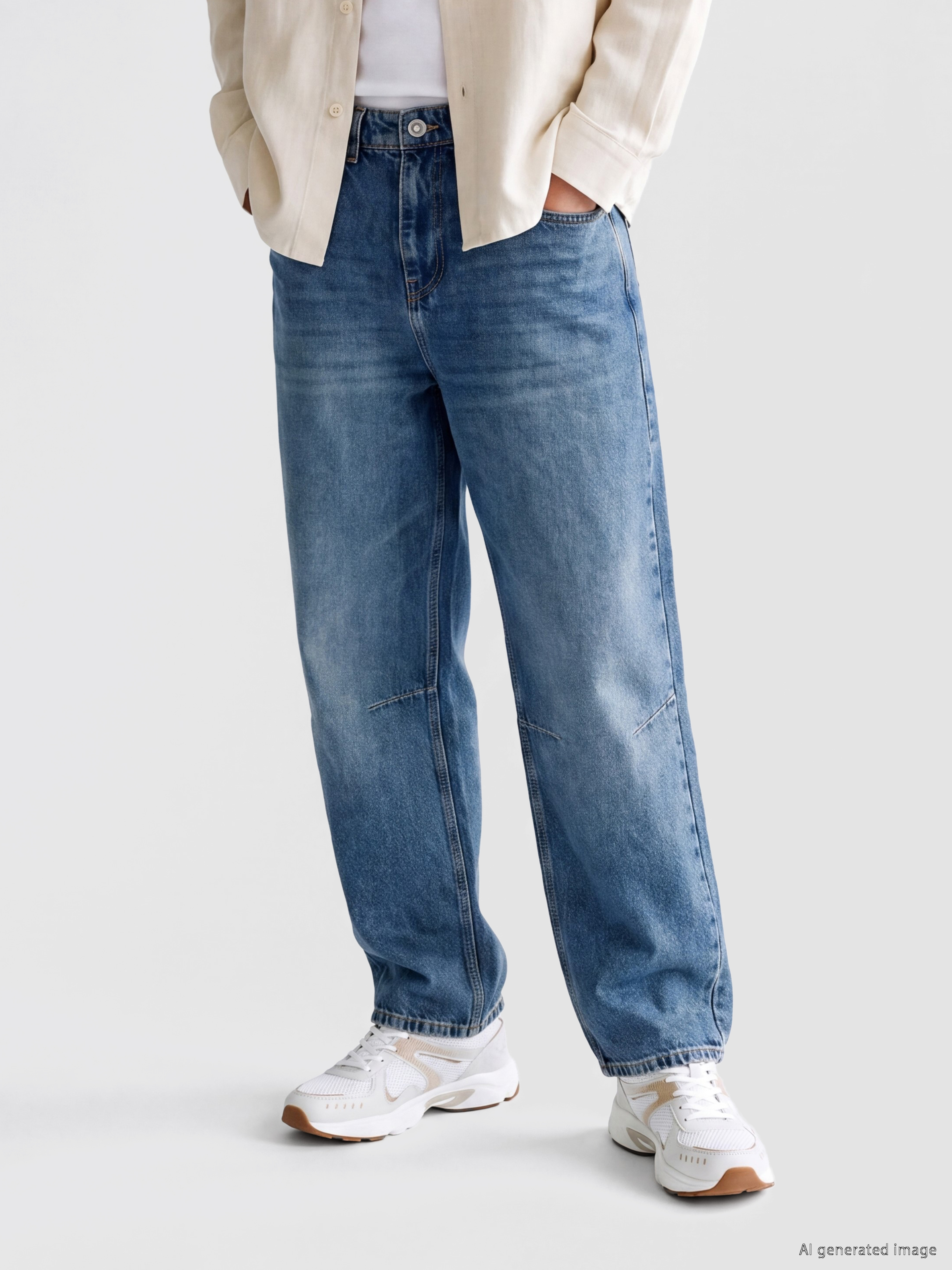LCW Jeans 710 Loose Fit Erkek Jean Pantolon görsel 2