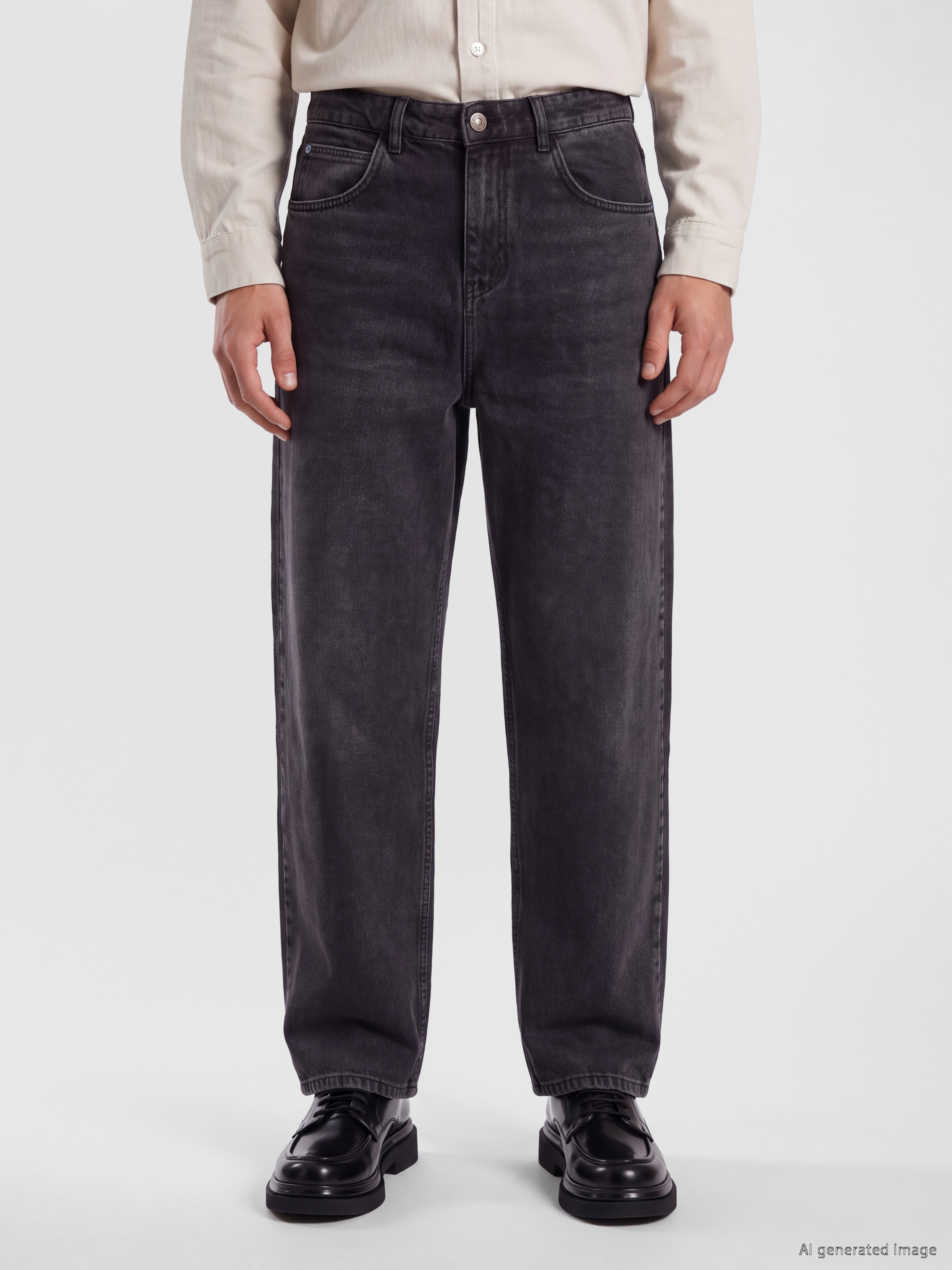 LCW Jeans Baggy Fit Erkek Jean Pantolon görsel 2