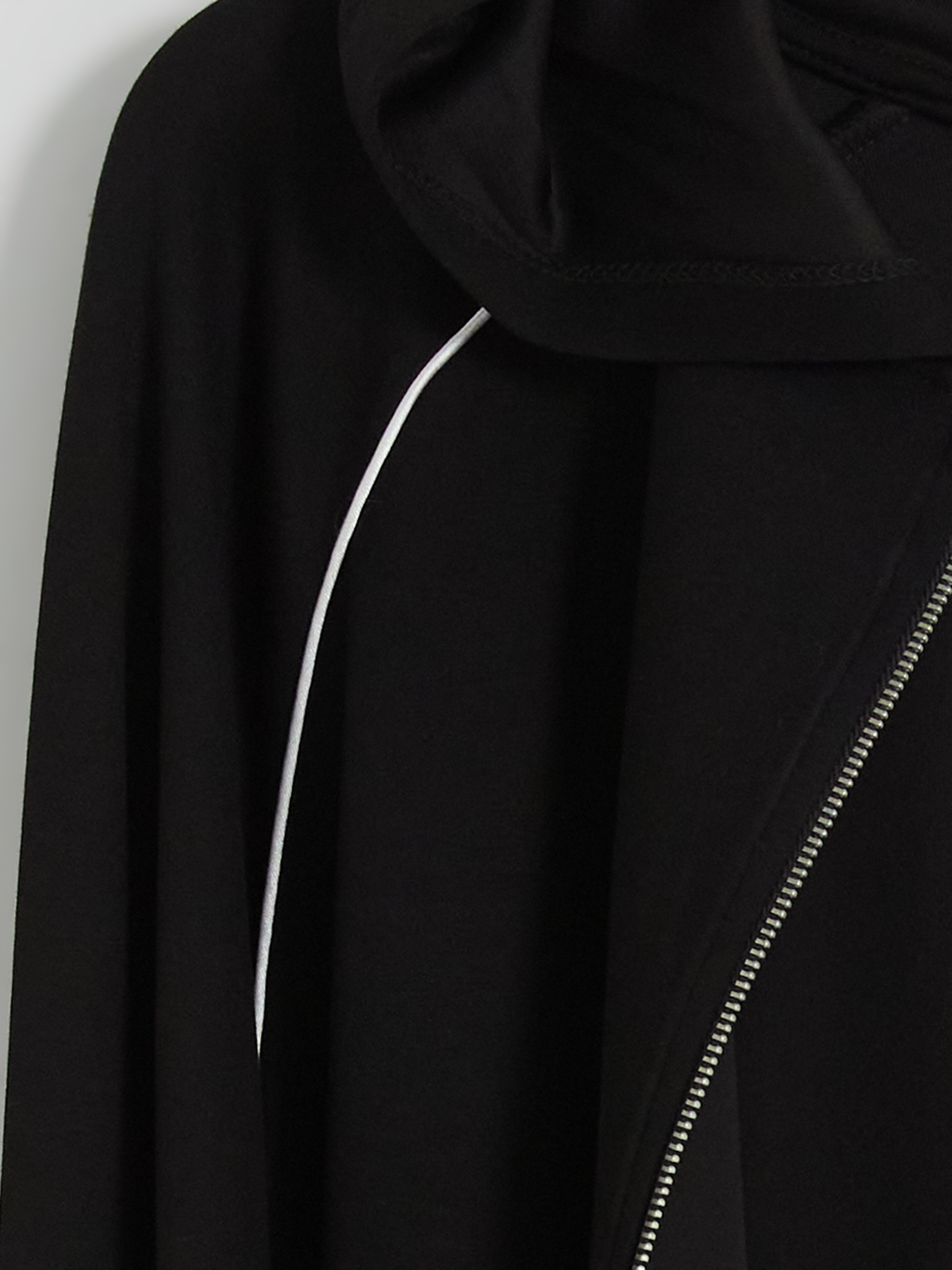 Natuvera Kapüşonlu Kadın Fermuarlı Sweatshirt görsel 5