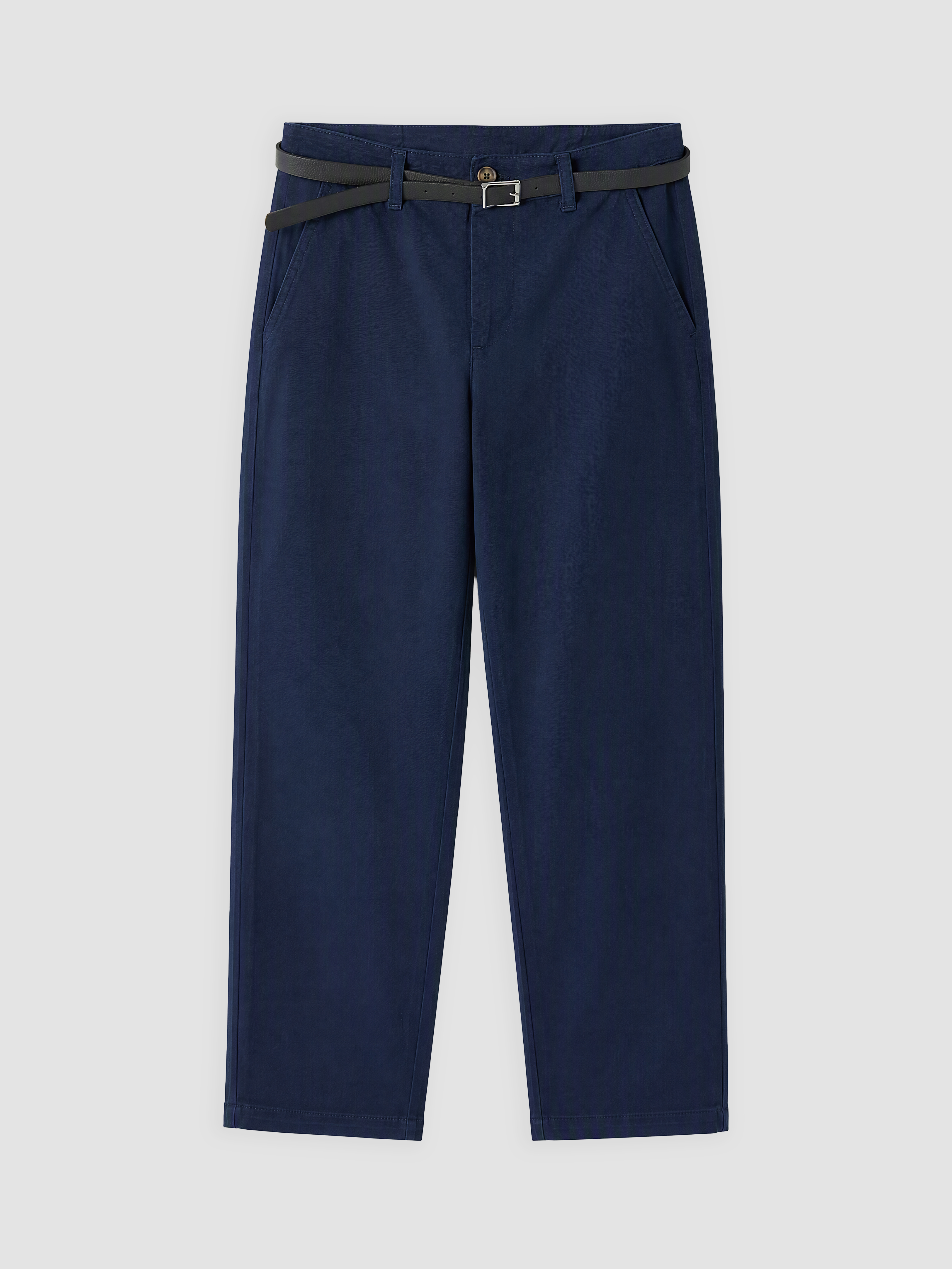 LCW Jeans Kemerli Carrot Fit Kadın Jean Pantolon görsel 5