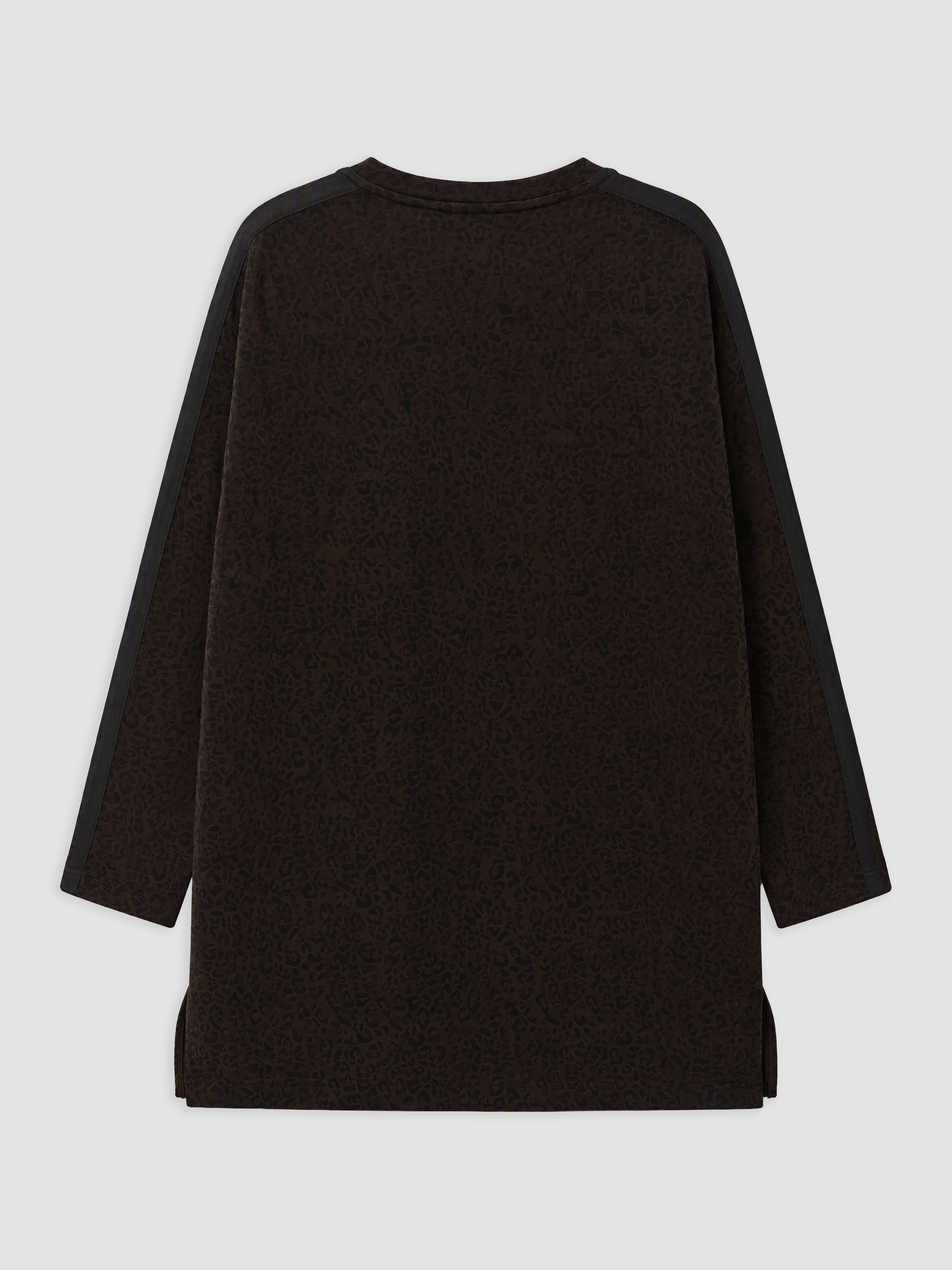LCW EVERYDAY Leopar Desenli Soft Touch Kadın Tunik görsel 6