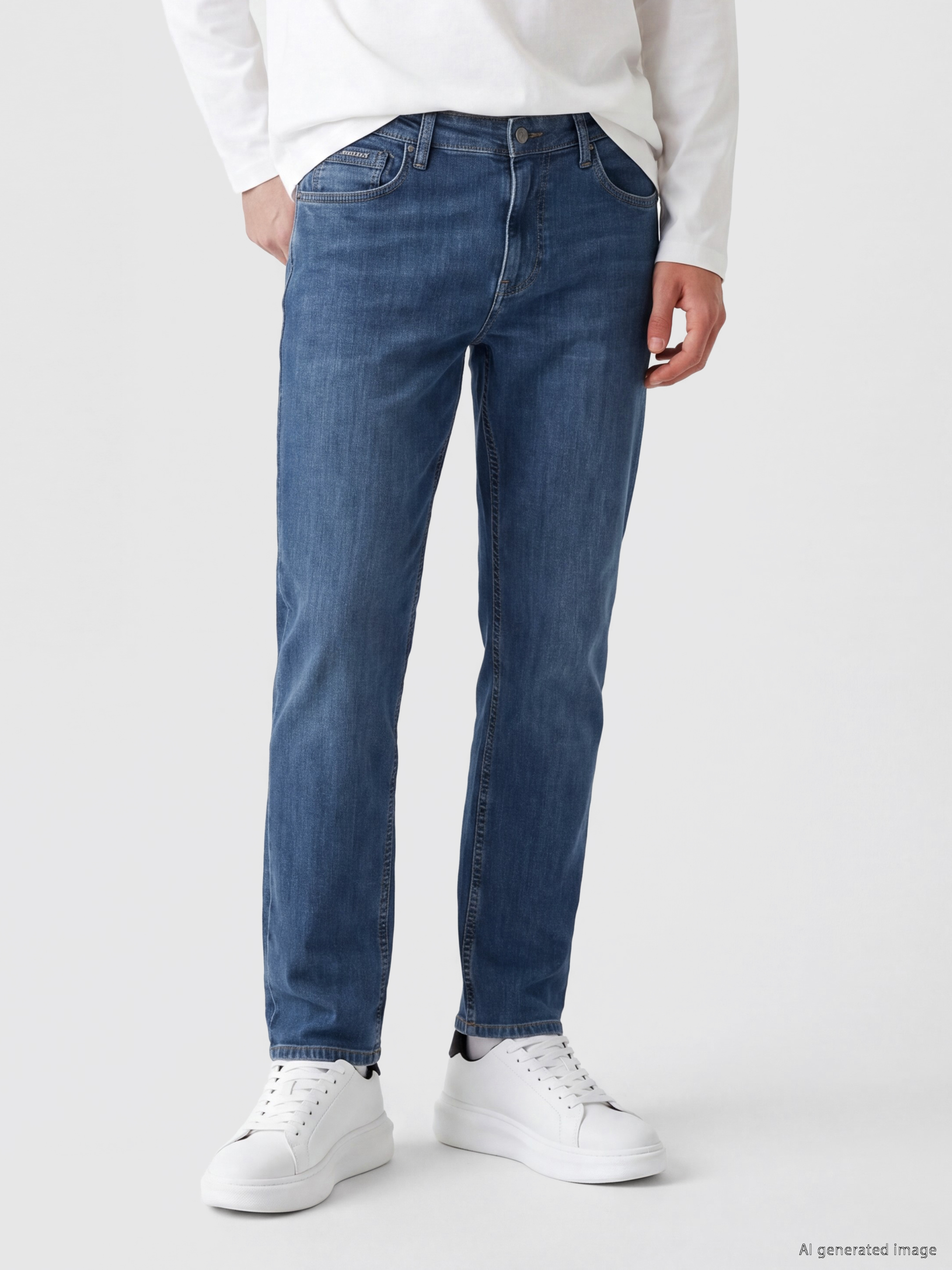 LCW Jeans 779 Regular Fit Erkek Jean Pantolon görsel 2