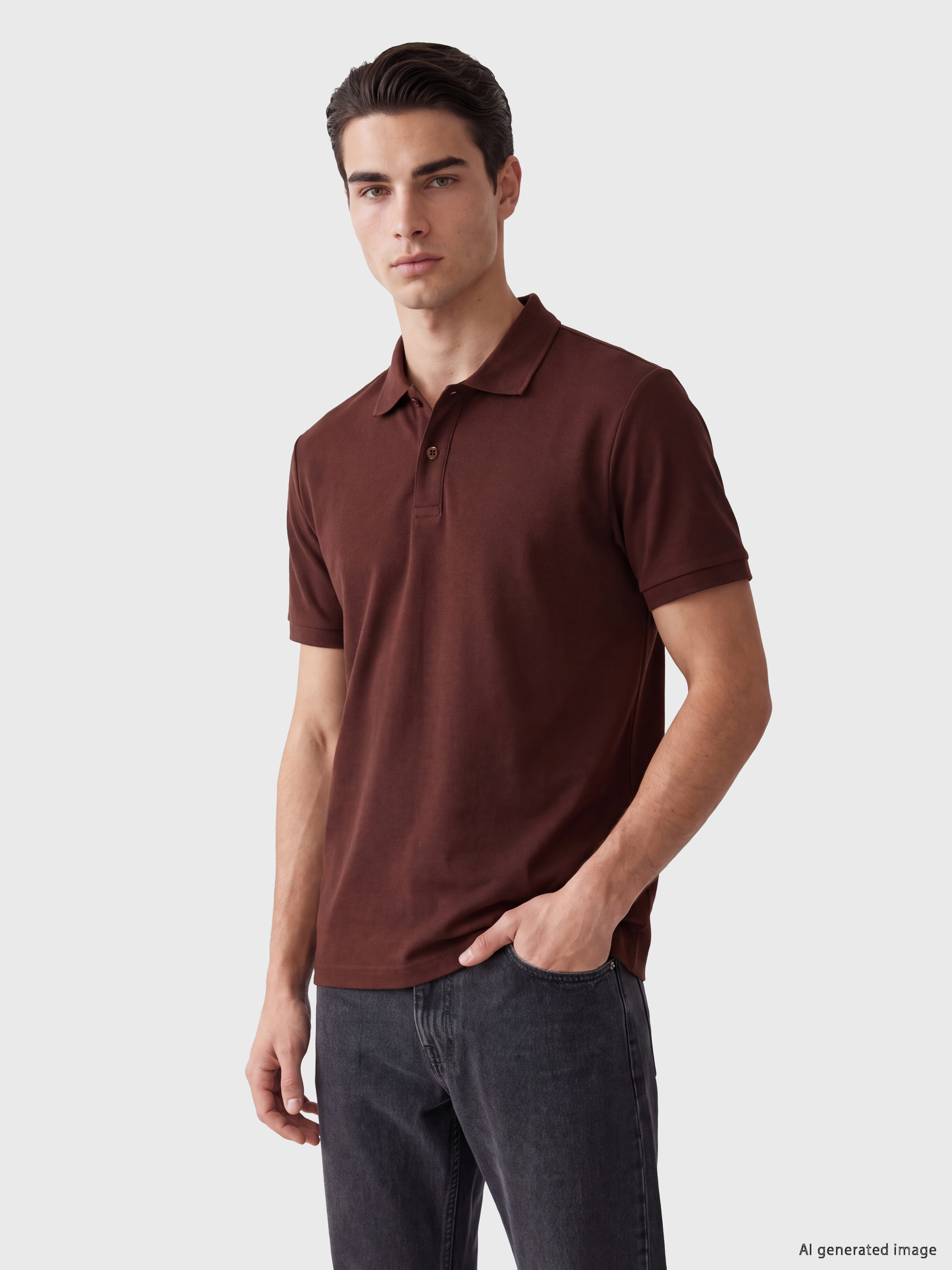 LCWAIKIKI Classic Polo Yaka Pike Erkek Tişört