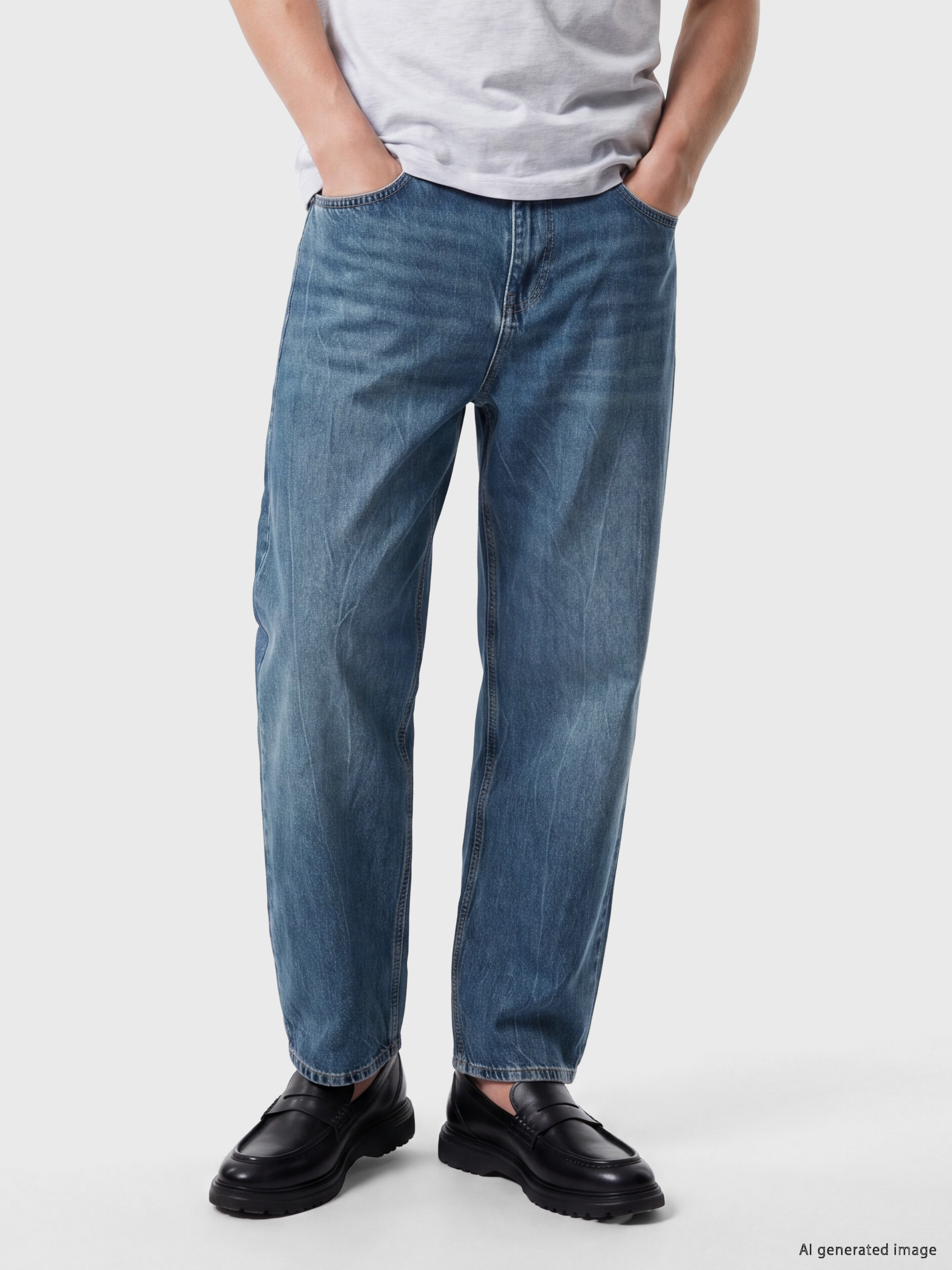 XSIDE 710 Loose Fit Erkek Jean Pantolon görsel 2