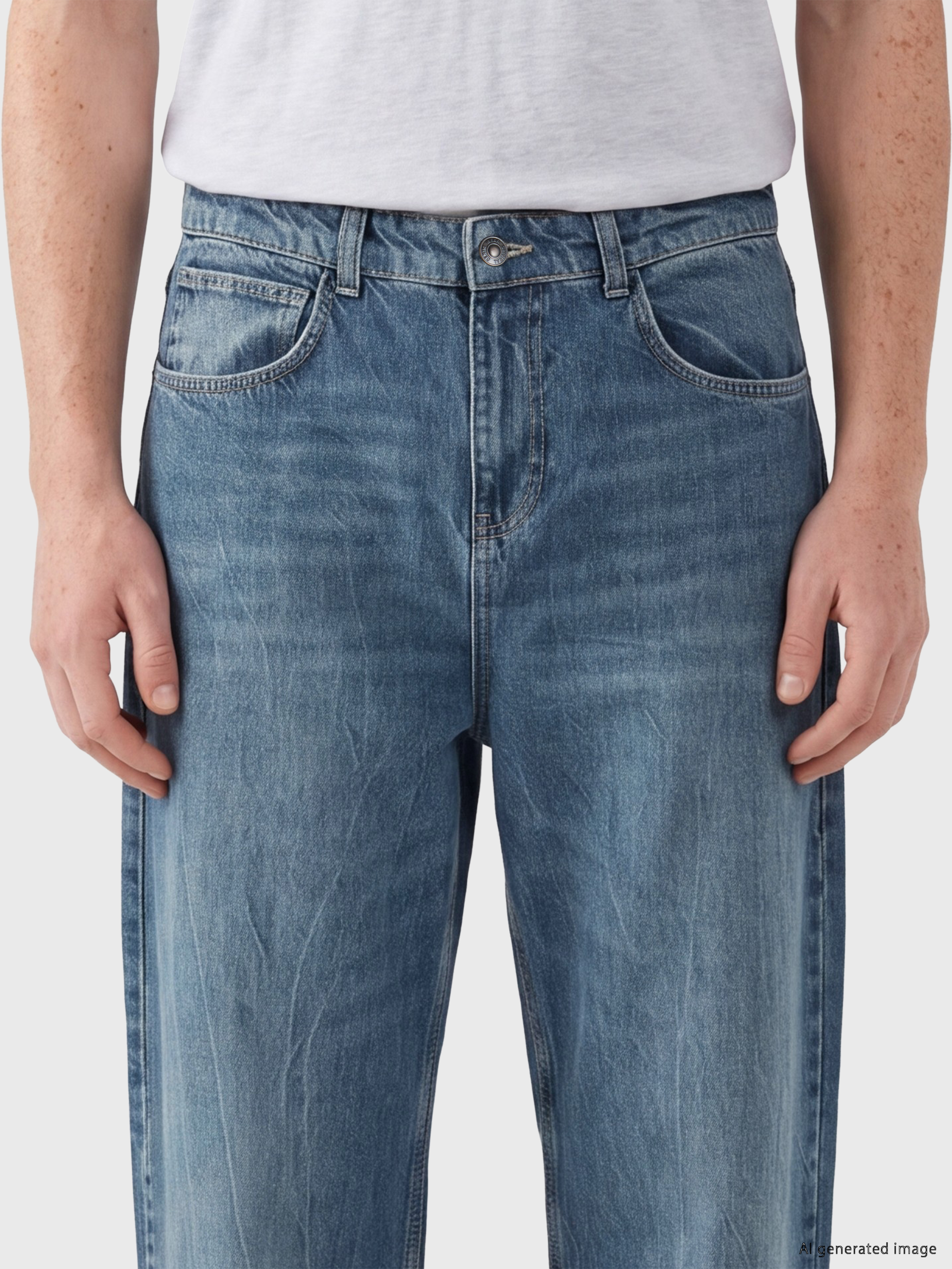 XSIDE 710 Loose Fit Erkek Jean Pantolon görsel 3