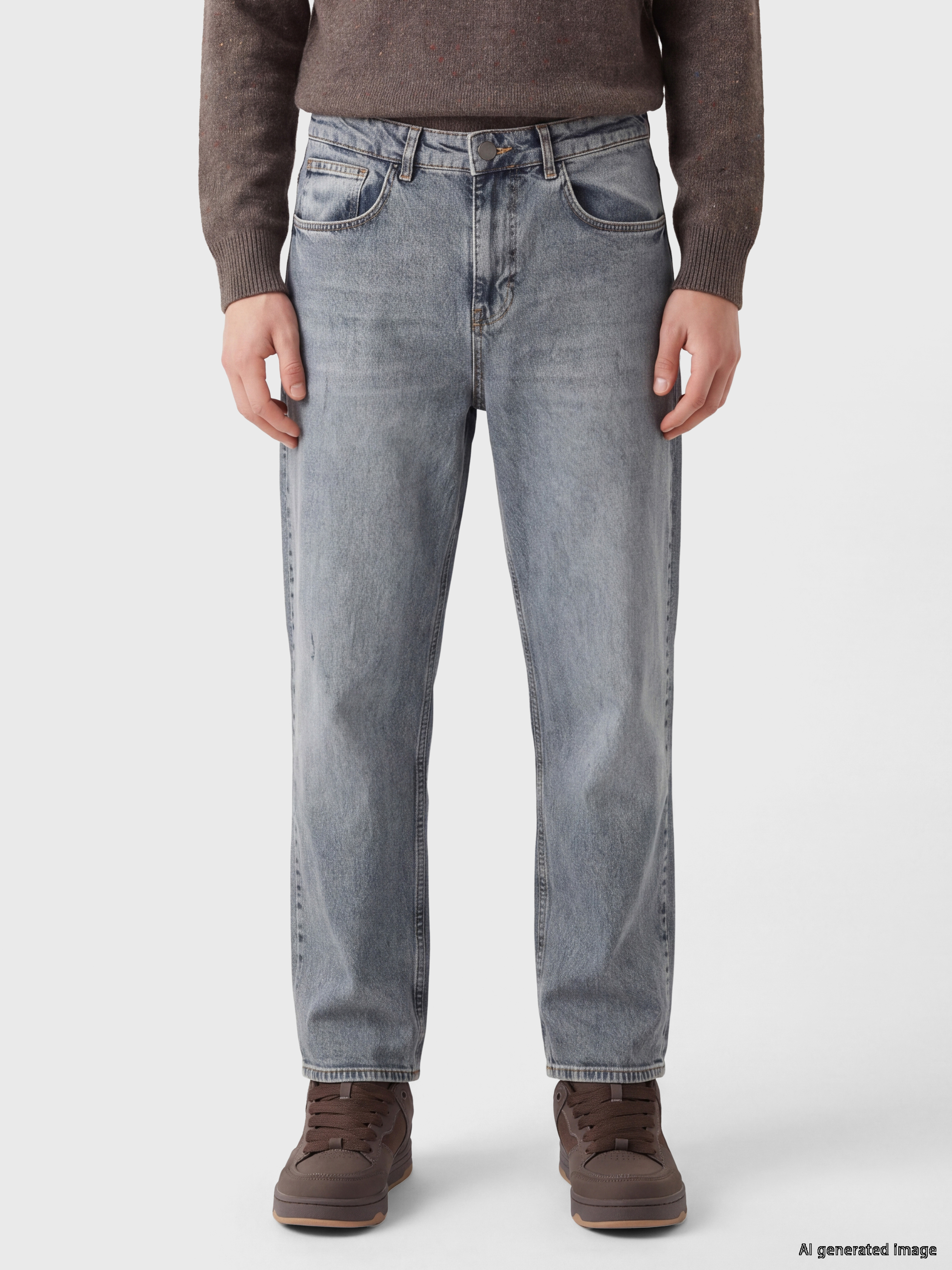 XSIDE 710 Loose Fit Erkek Jean Pantolon görsel 3