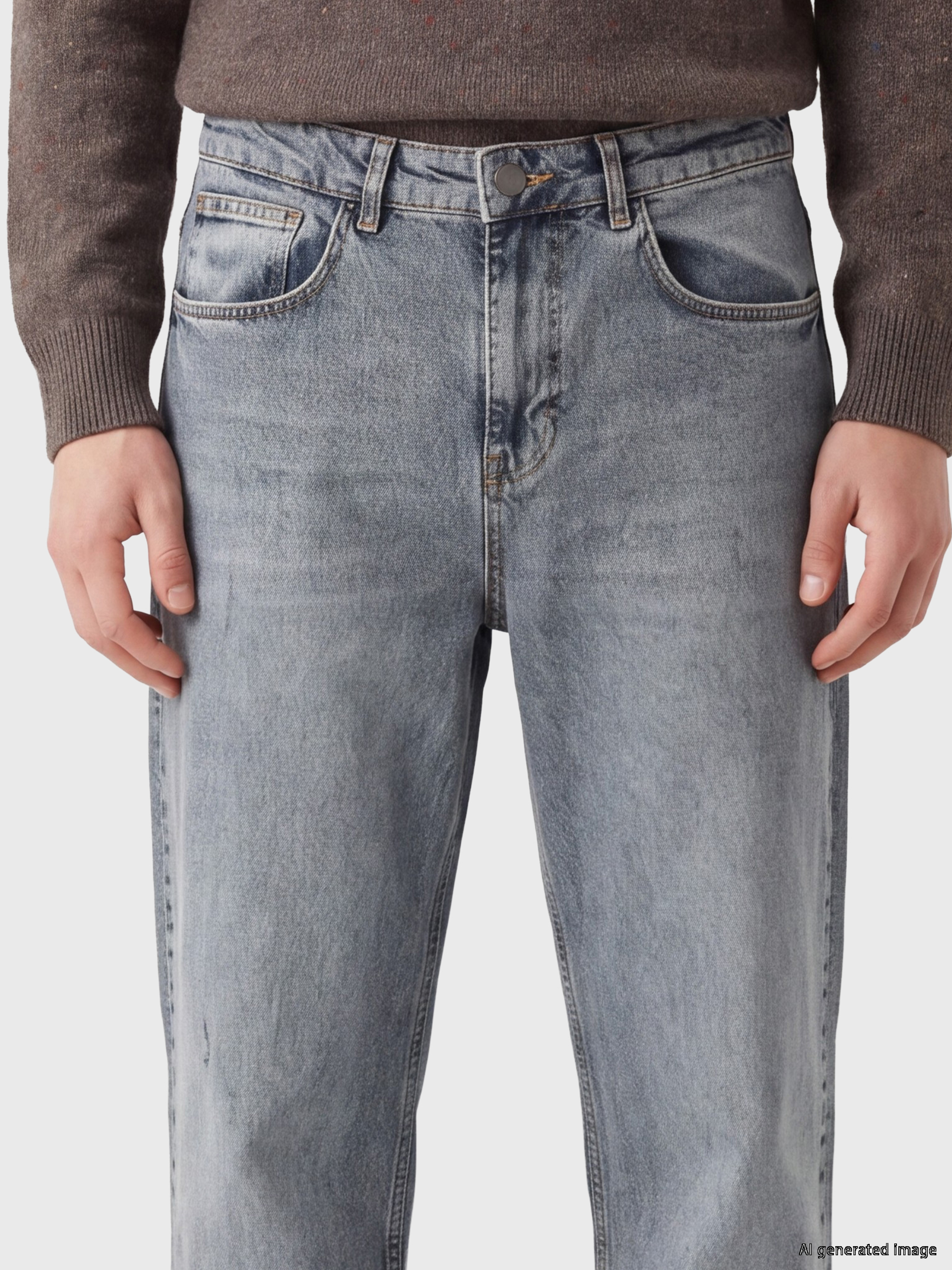 XSIDE 710 Loose Fit Erkek Jean Pantolon görsel 4
