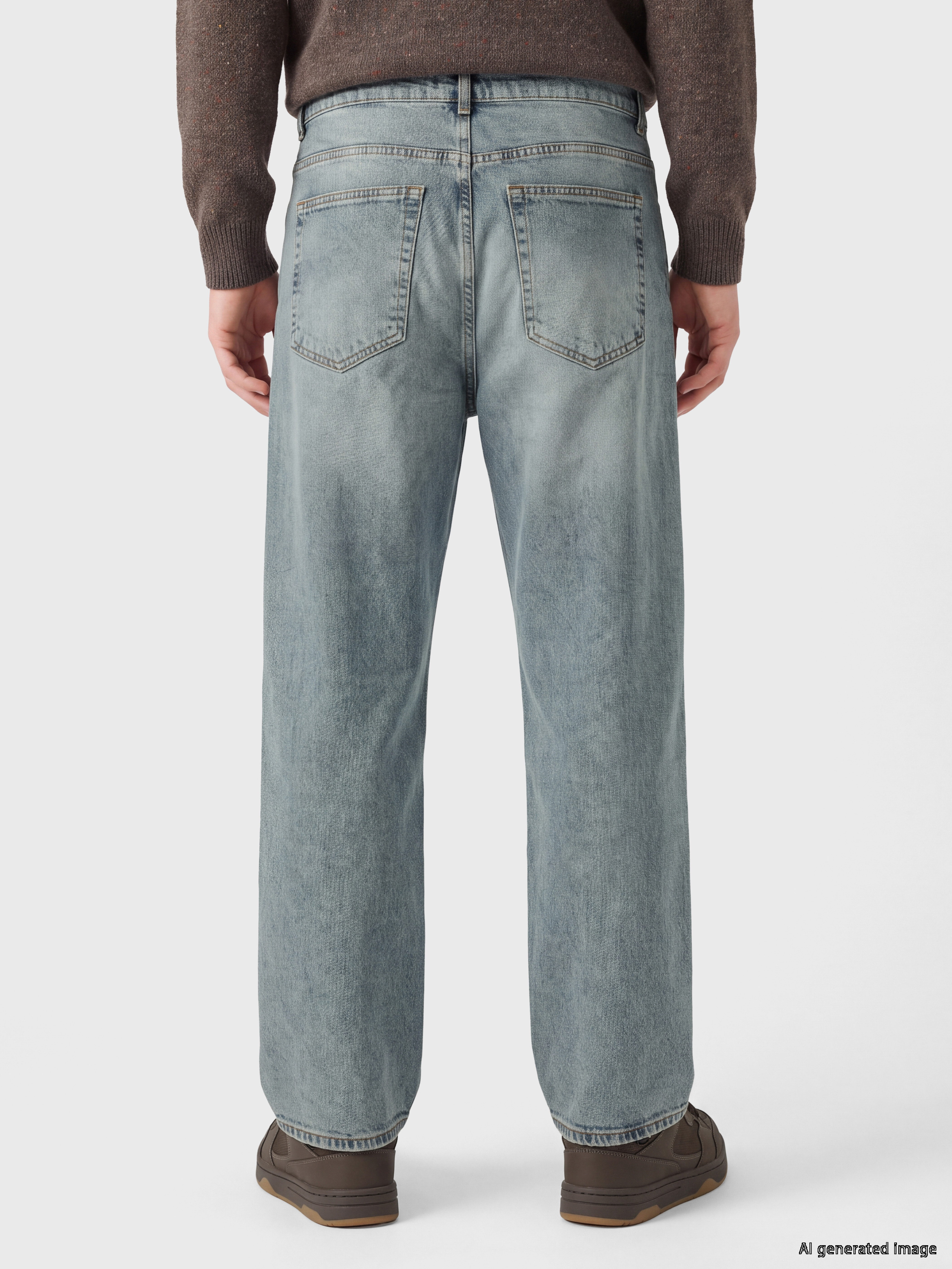 XSIDE 710 Loose Fit Erkek Jean Pantolon görsel 5