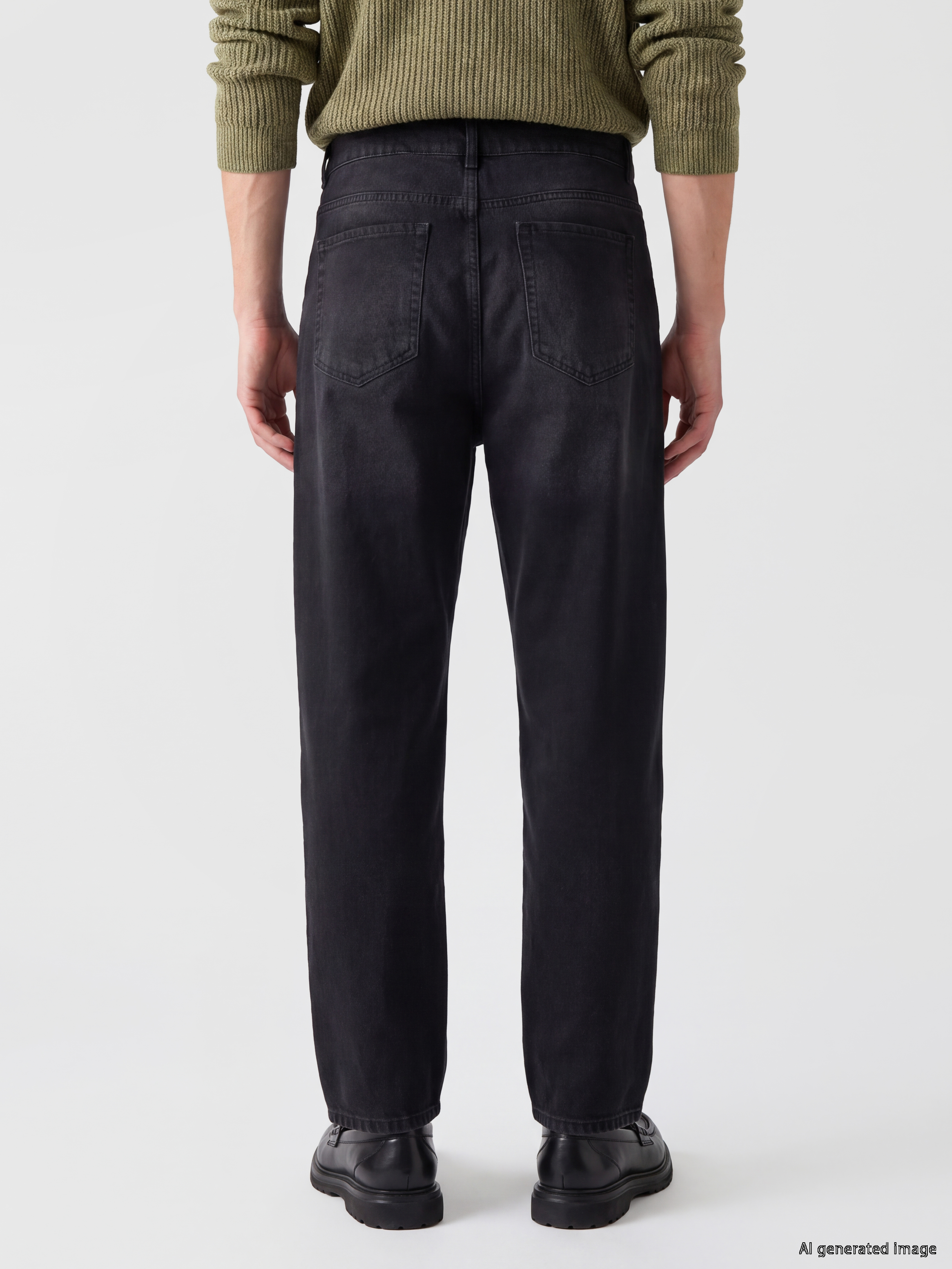XSIDE Ekstra Loose Fit Erkek Jean Pantolon görsel 5