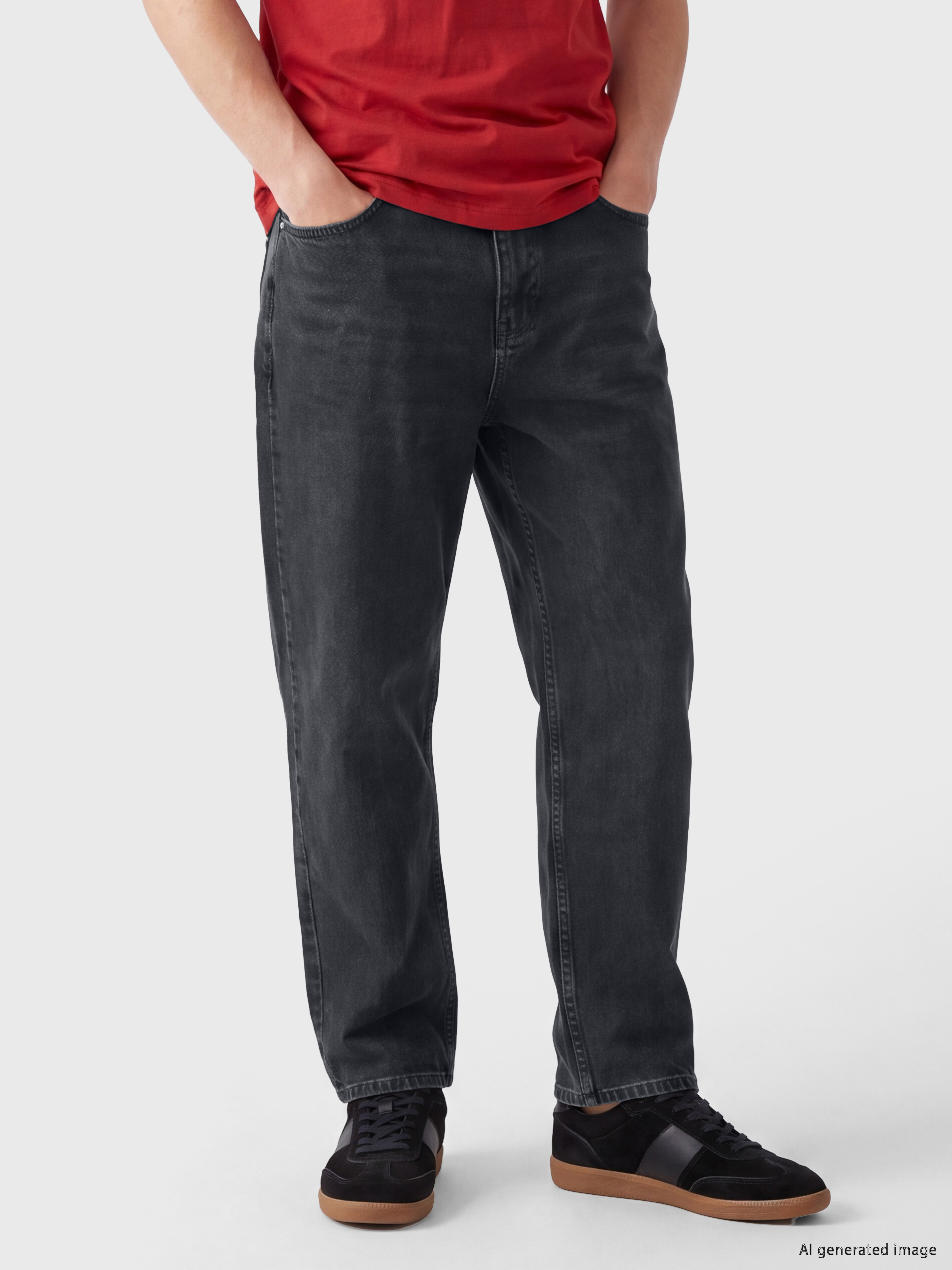 XSIDE 710 Loose Fit Erkek Jean Pantolon görsel 2