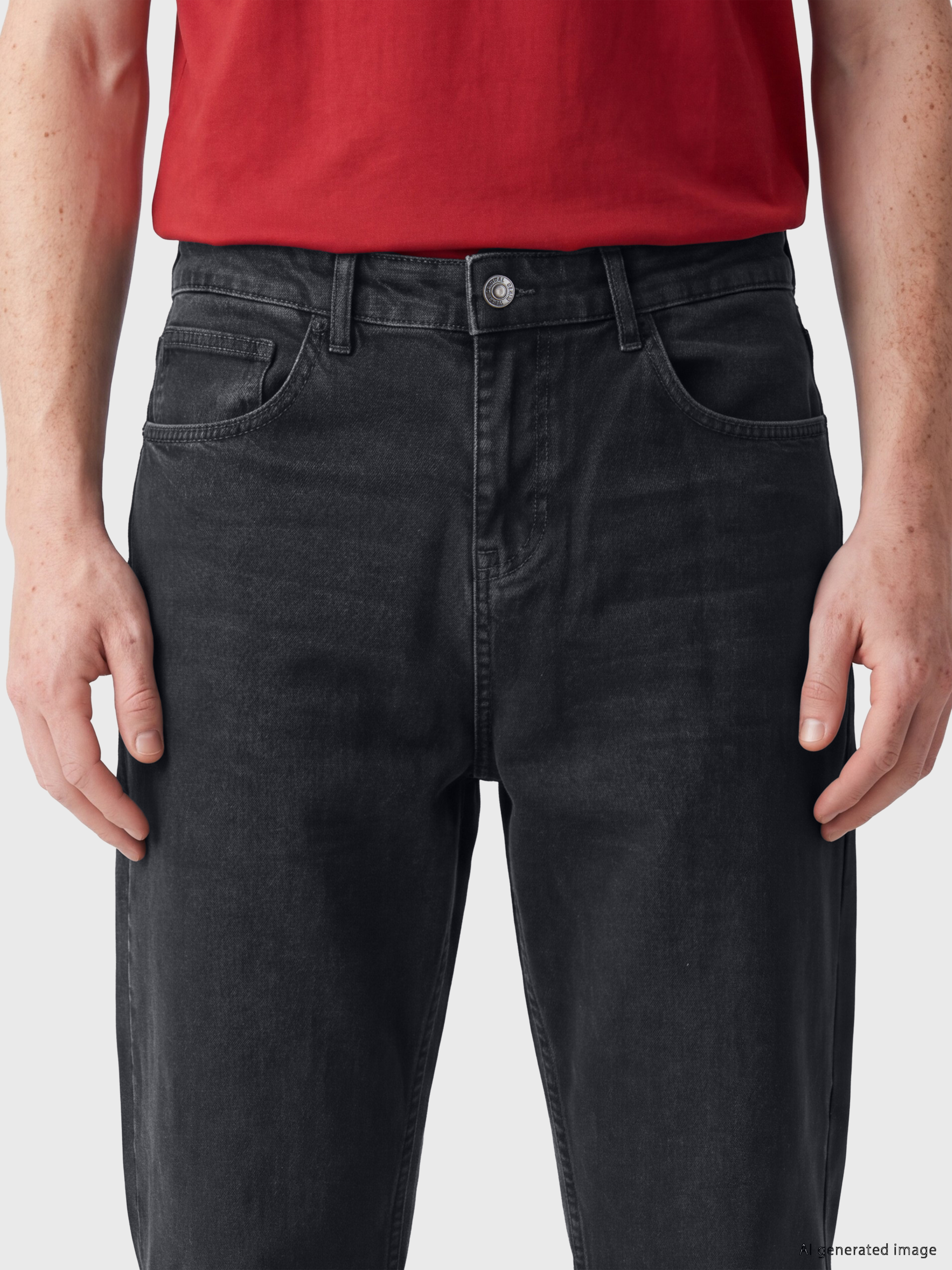 XSIDE 710 Loose Fit Erkek Jean Pantolon görsel 3