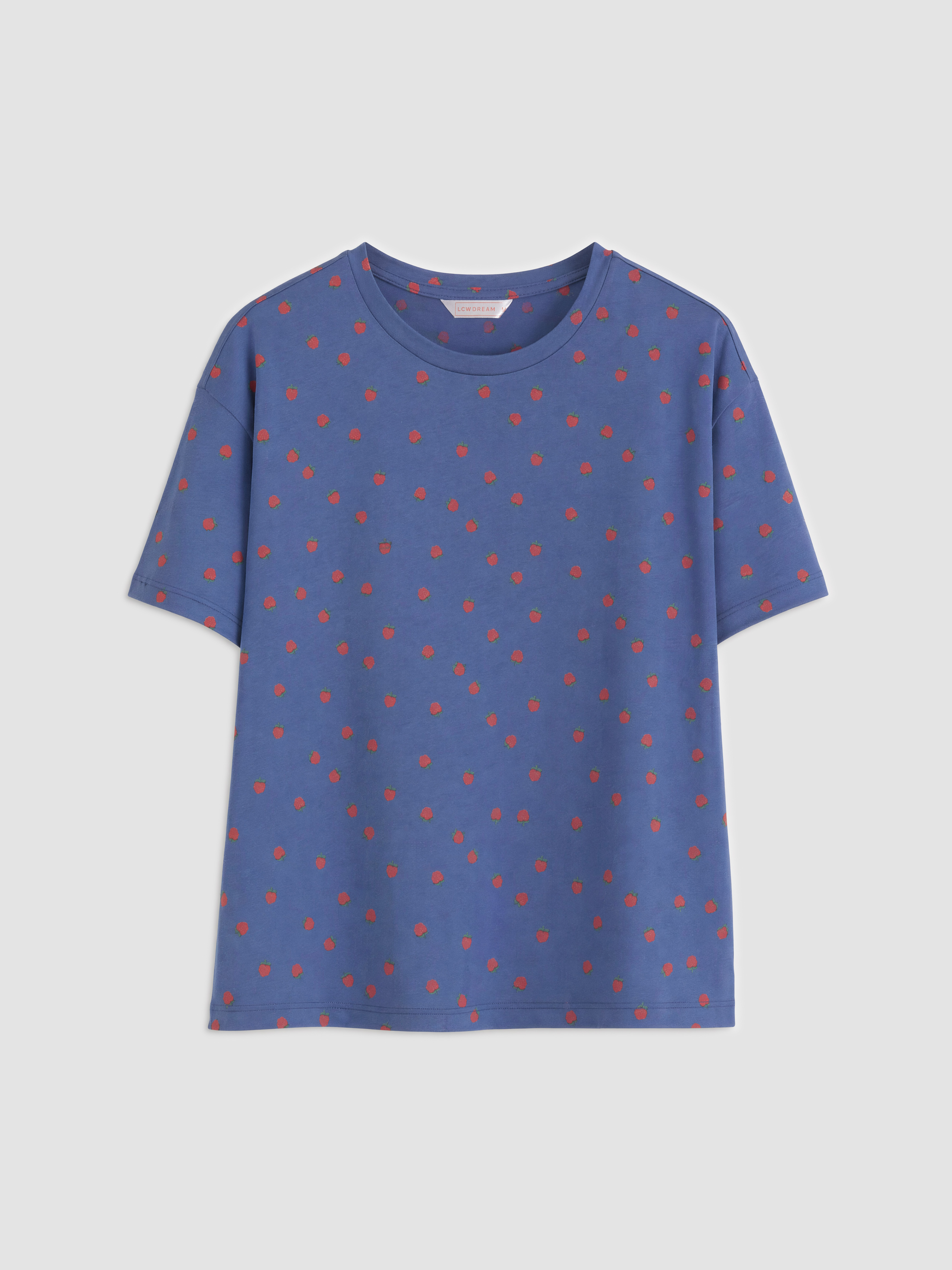 LCW DREAM Desenli Kadın Kaprili Pijama Takımı görsel 6