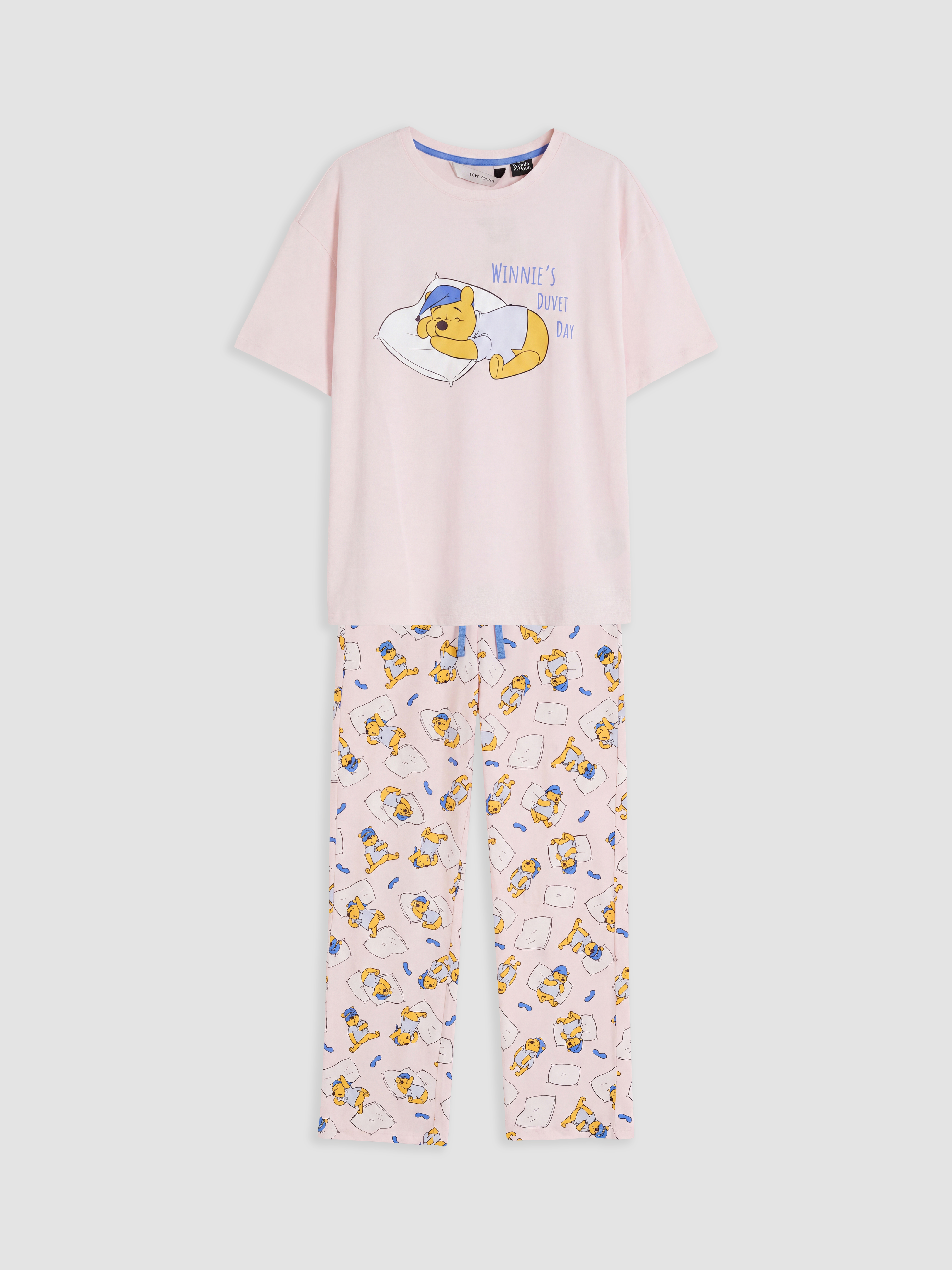 LCW Young Winnie the Pooh Baskılı Kadın Pijama Takım