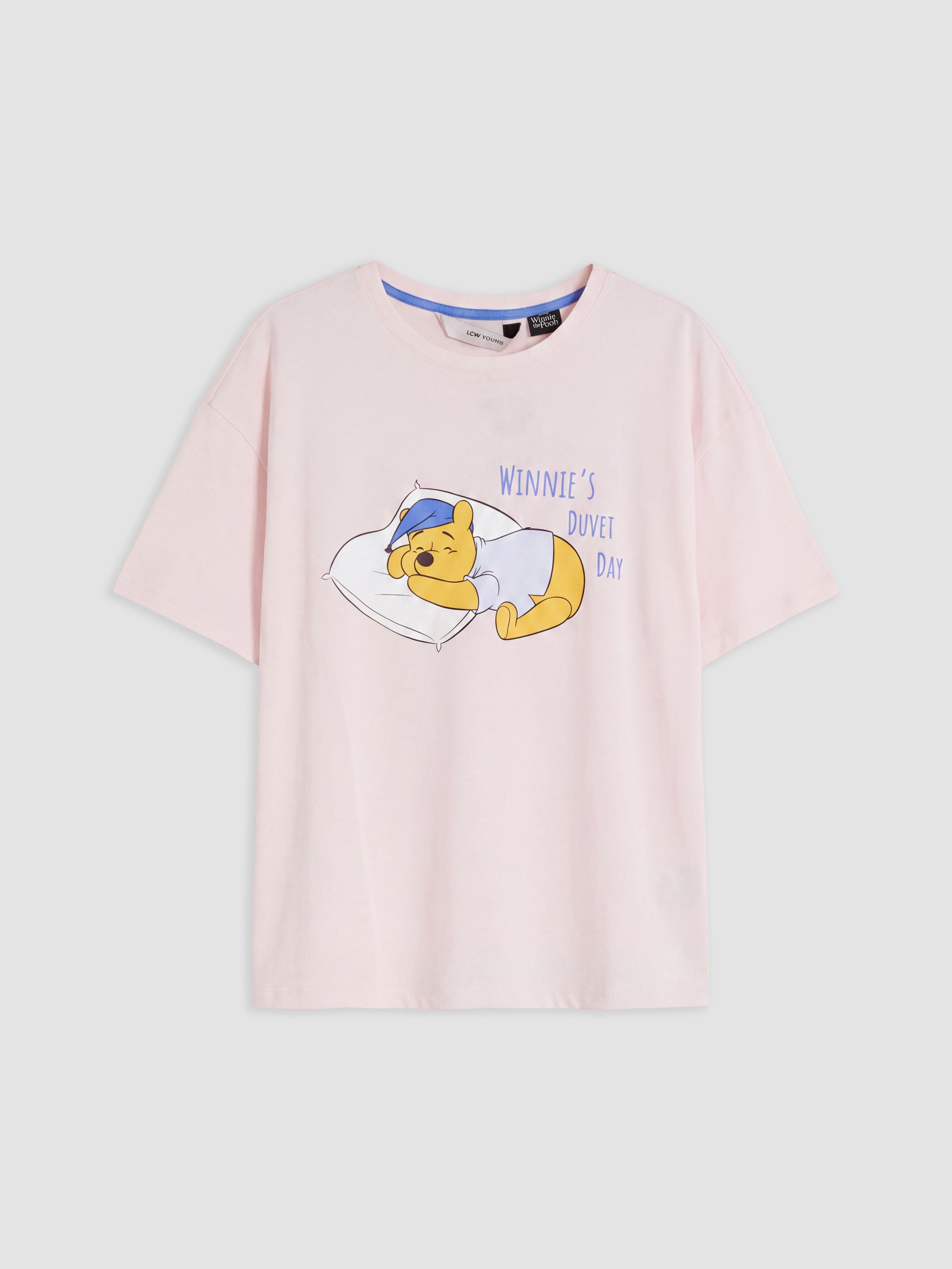 LCW Young Winnie the Pooh Baskılı Kadın Pijama Takım görsel 2