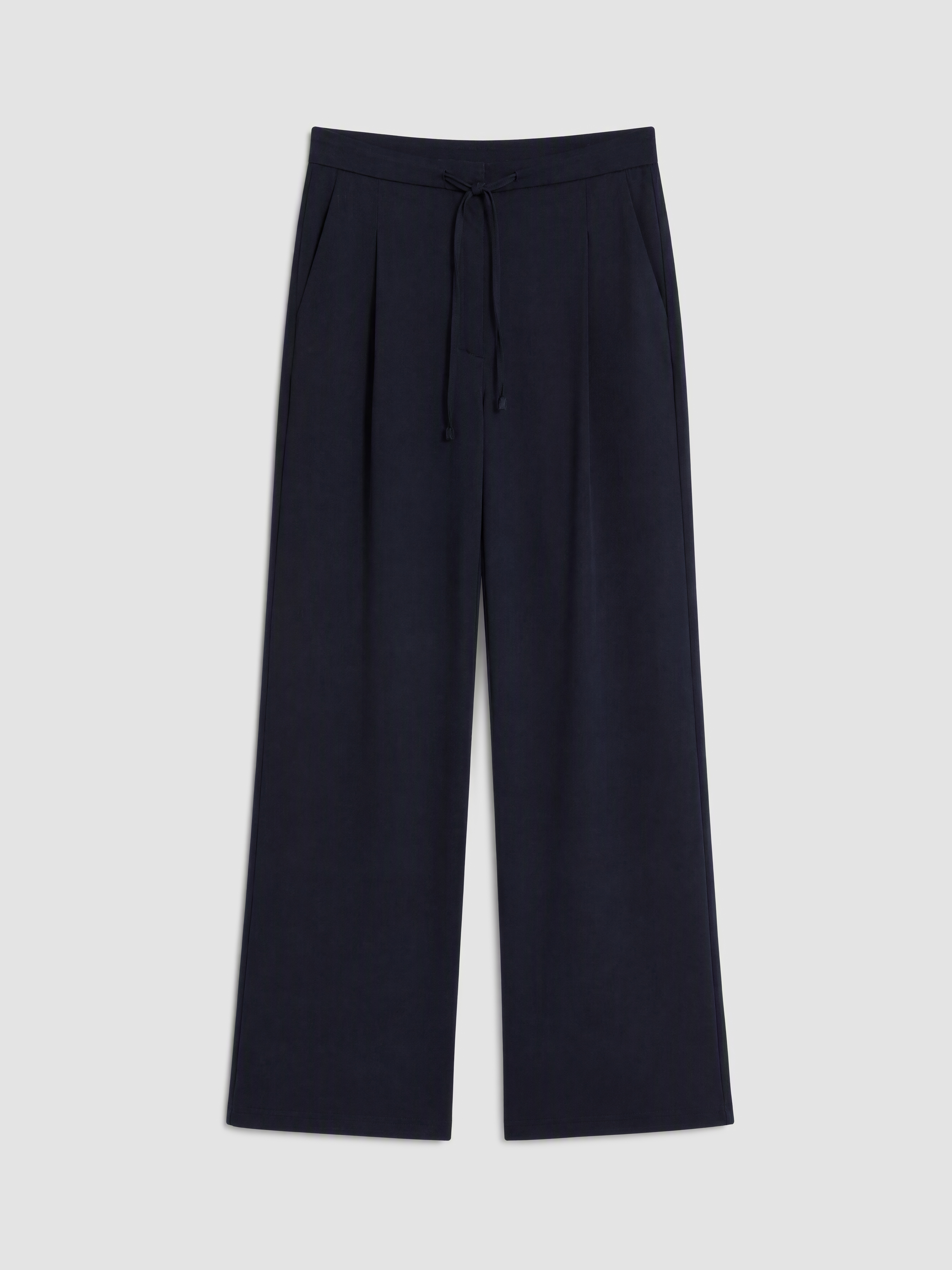 LCW Modest Beli Bağcıklı Pileli Kadın Pantolon görsel 5