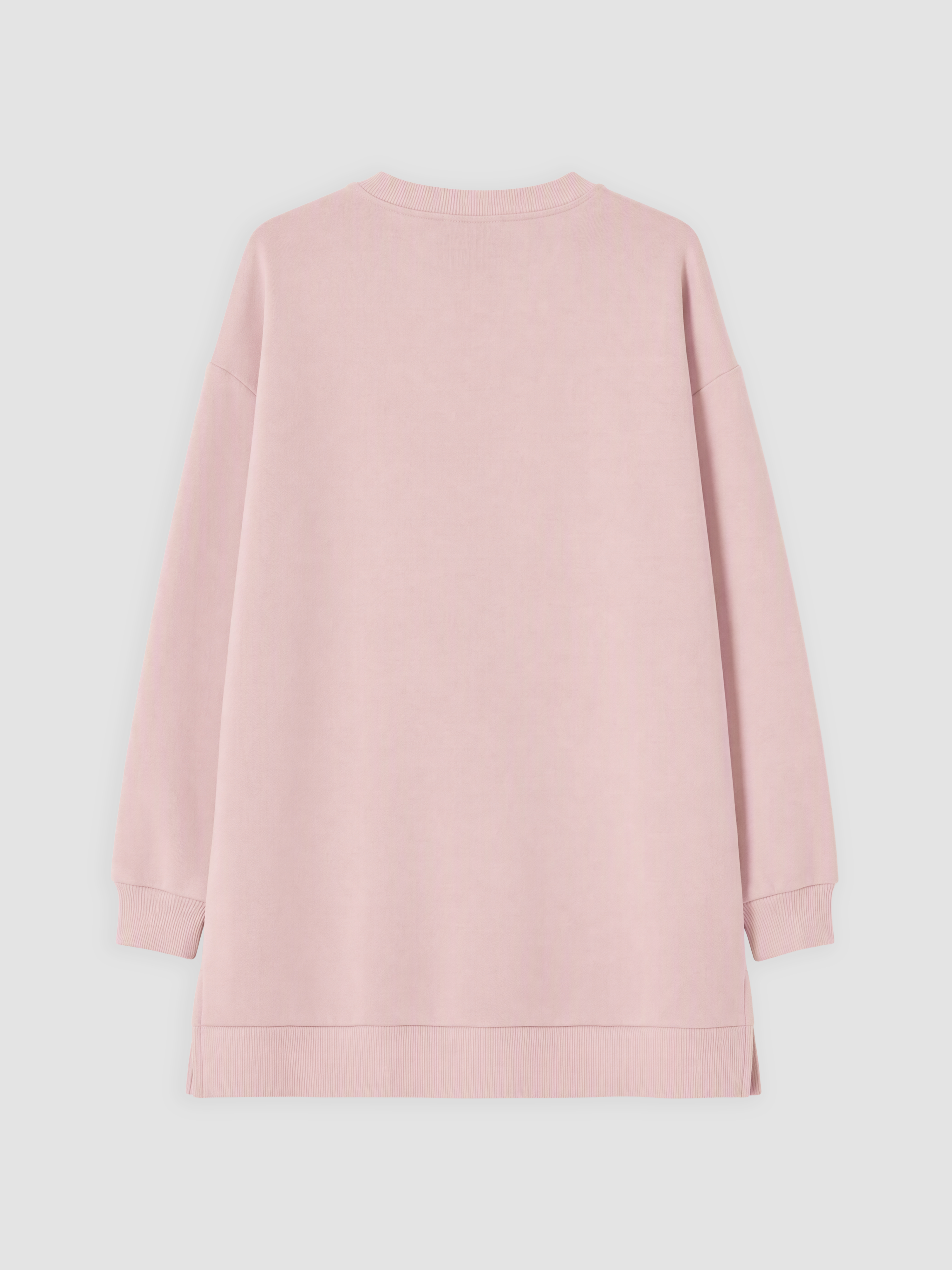 LC WAIKIKI Baskılı Kadın Kalın Sweatshirt Tunik görsel 6