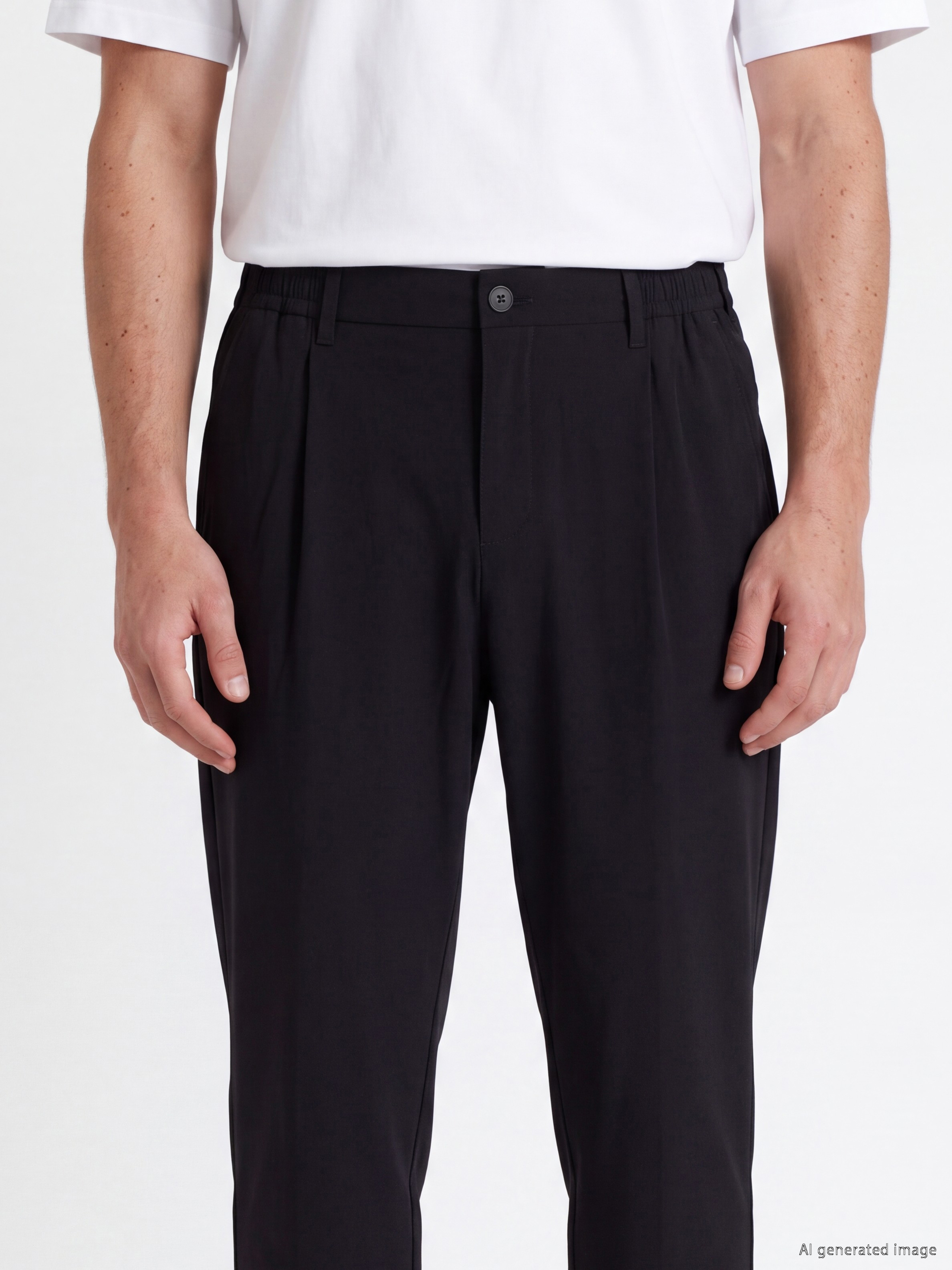 LCW Vision Slim Fit Erkek Pileli Pantolon görsel 3