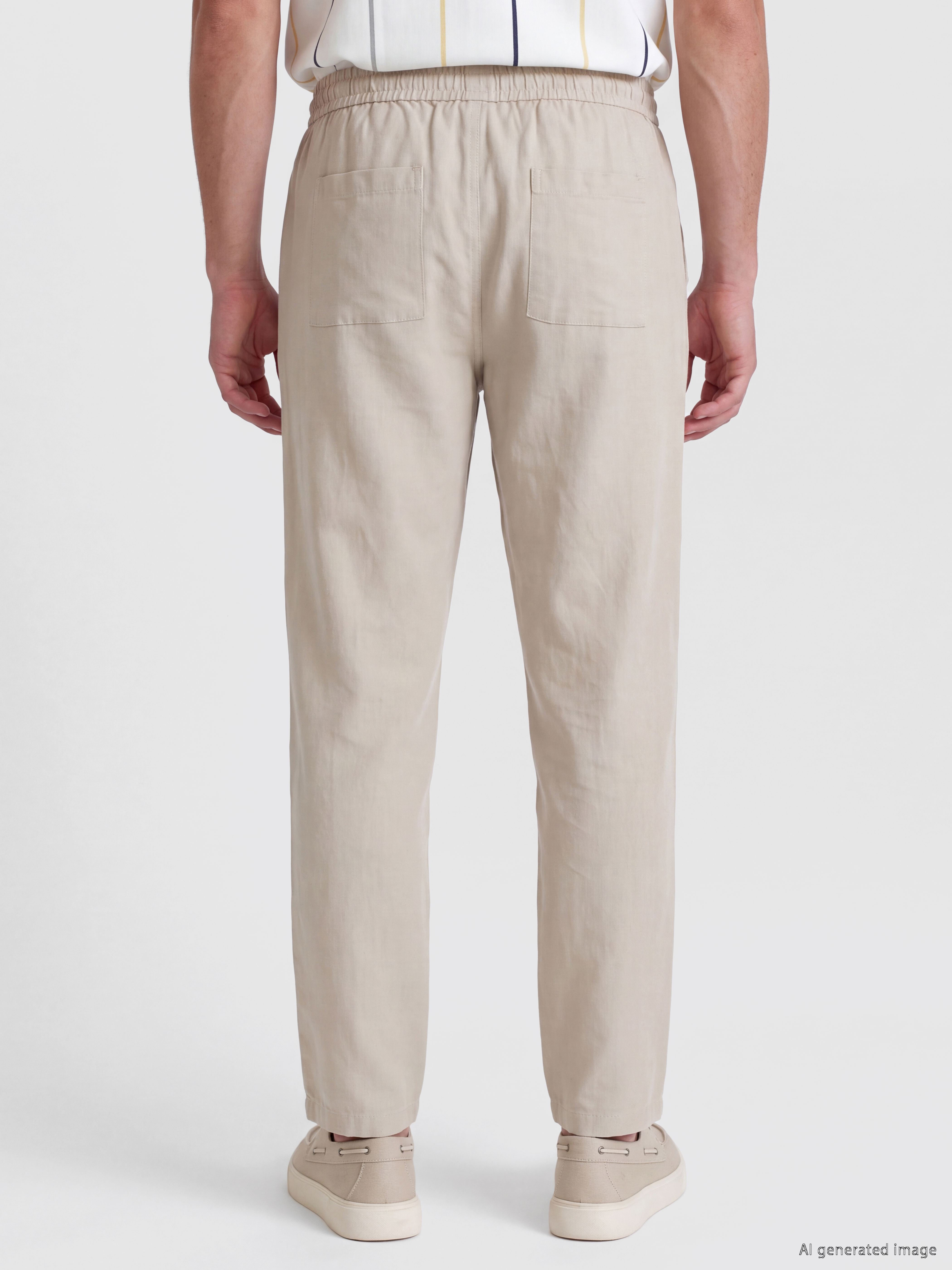 LCW Vision Regular Fit Beli Lastikli Erkek Pantolon görsel 4