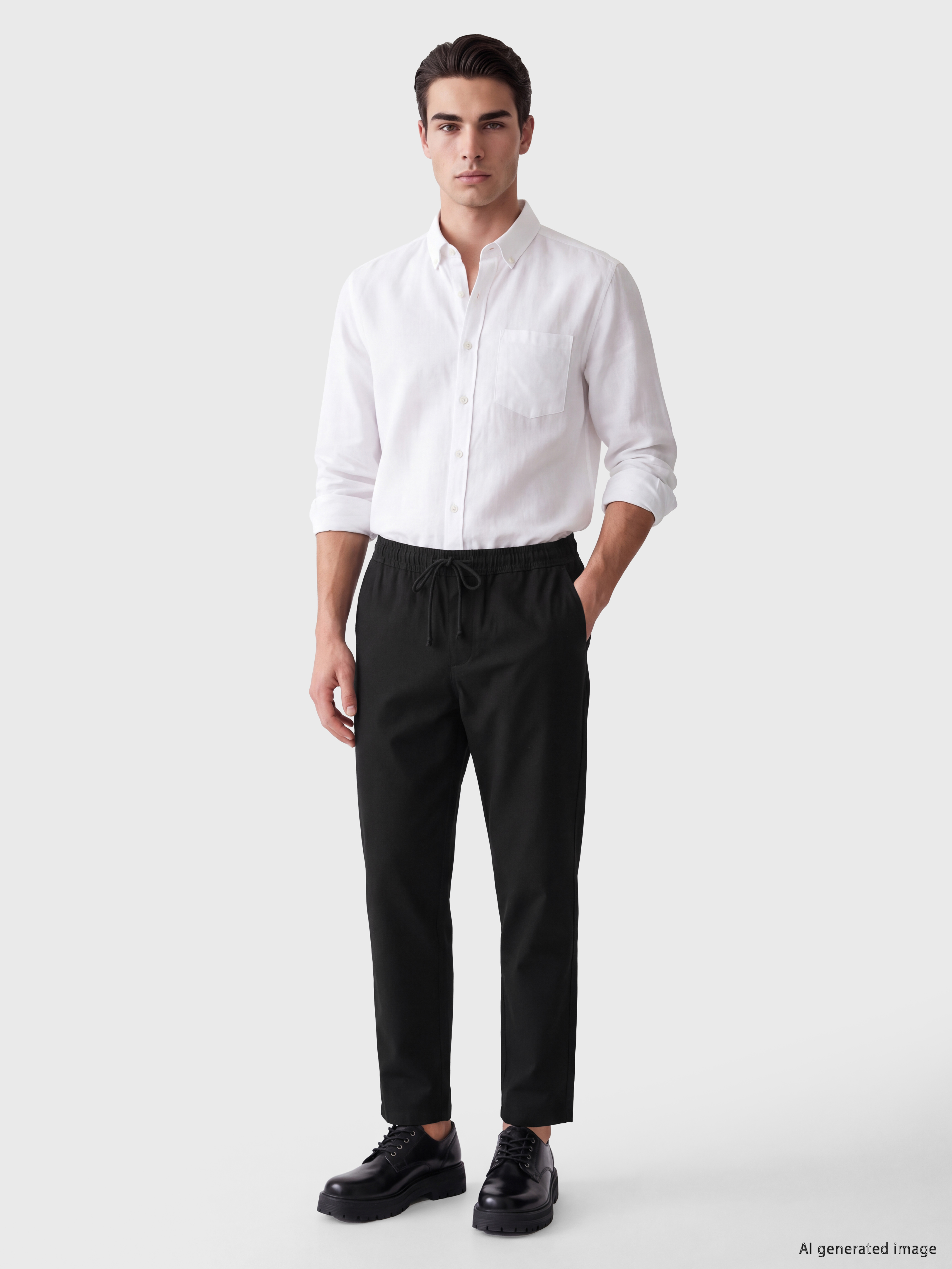 LCW ECO Relax Fit Gabardin Erkek Pantolon