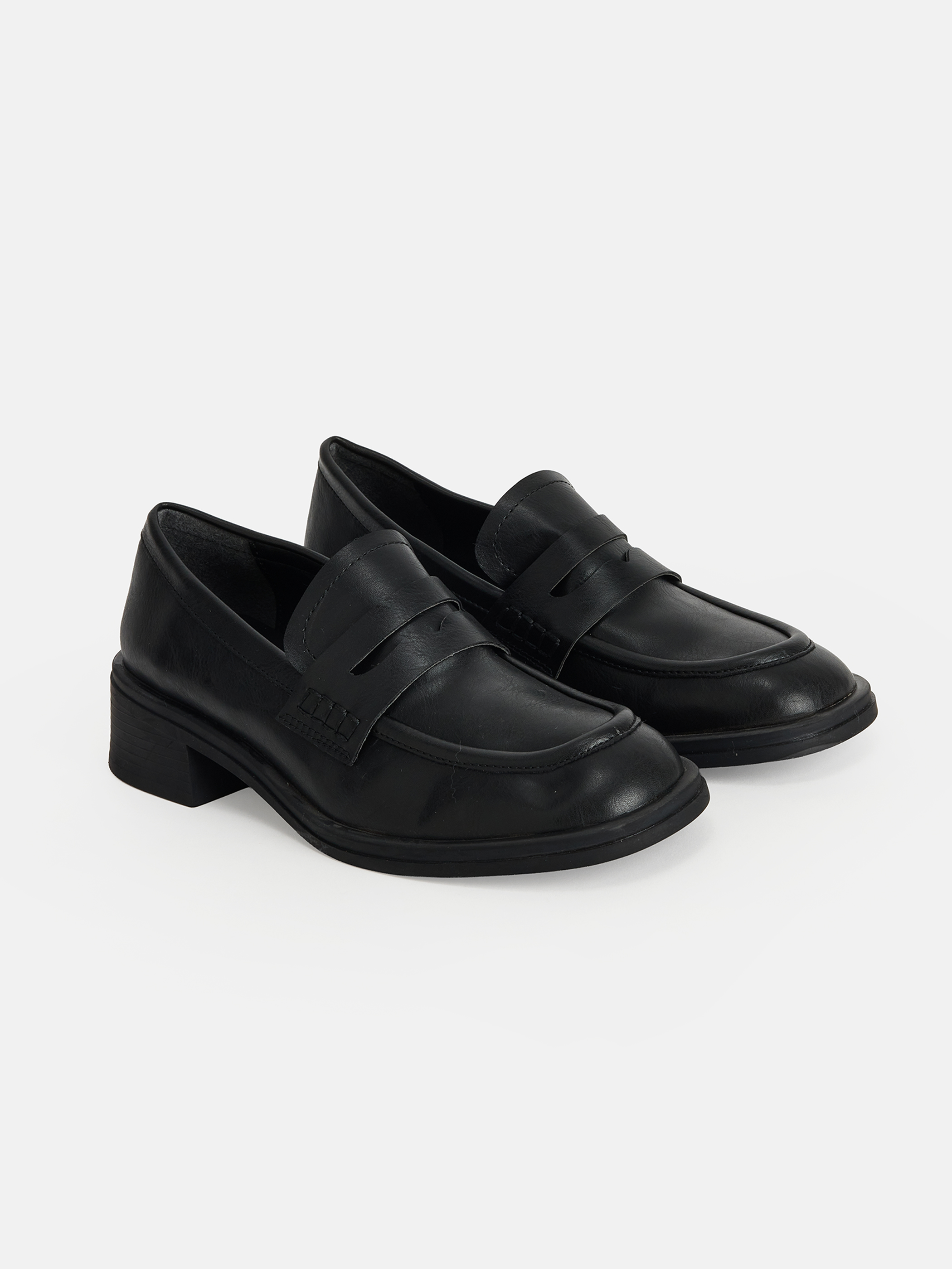 LCW STEPS Deri Görünümlü Kadın Loafer