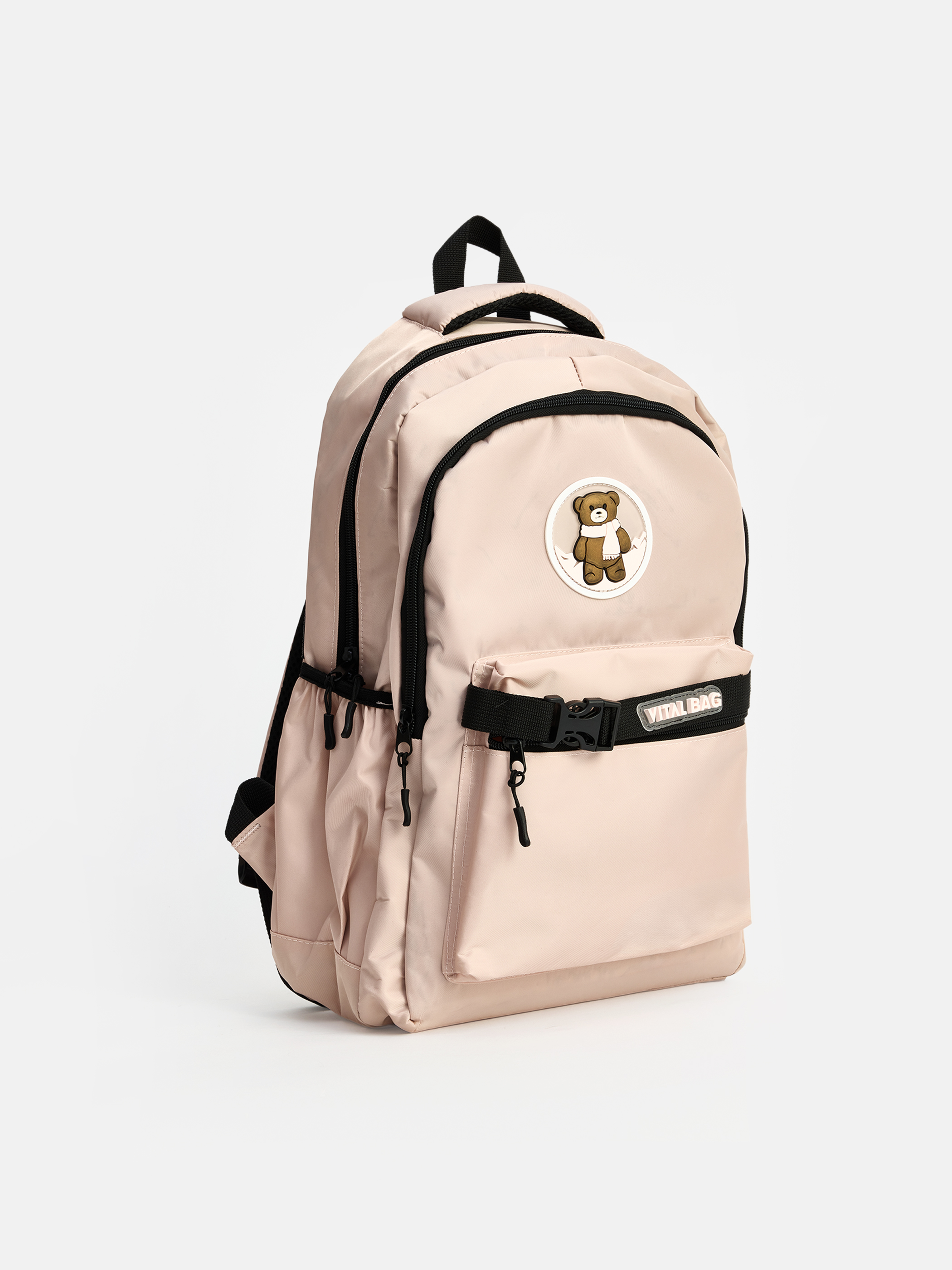 LCW ACCESSORIES Paraşüt Kumaşı Ayı Figürlü Kadın Sırt Çantası görsel 3