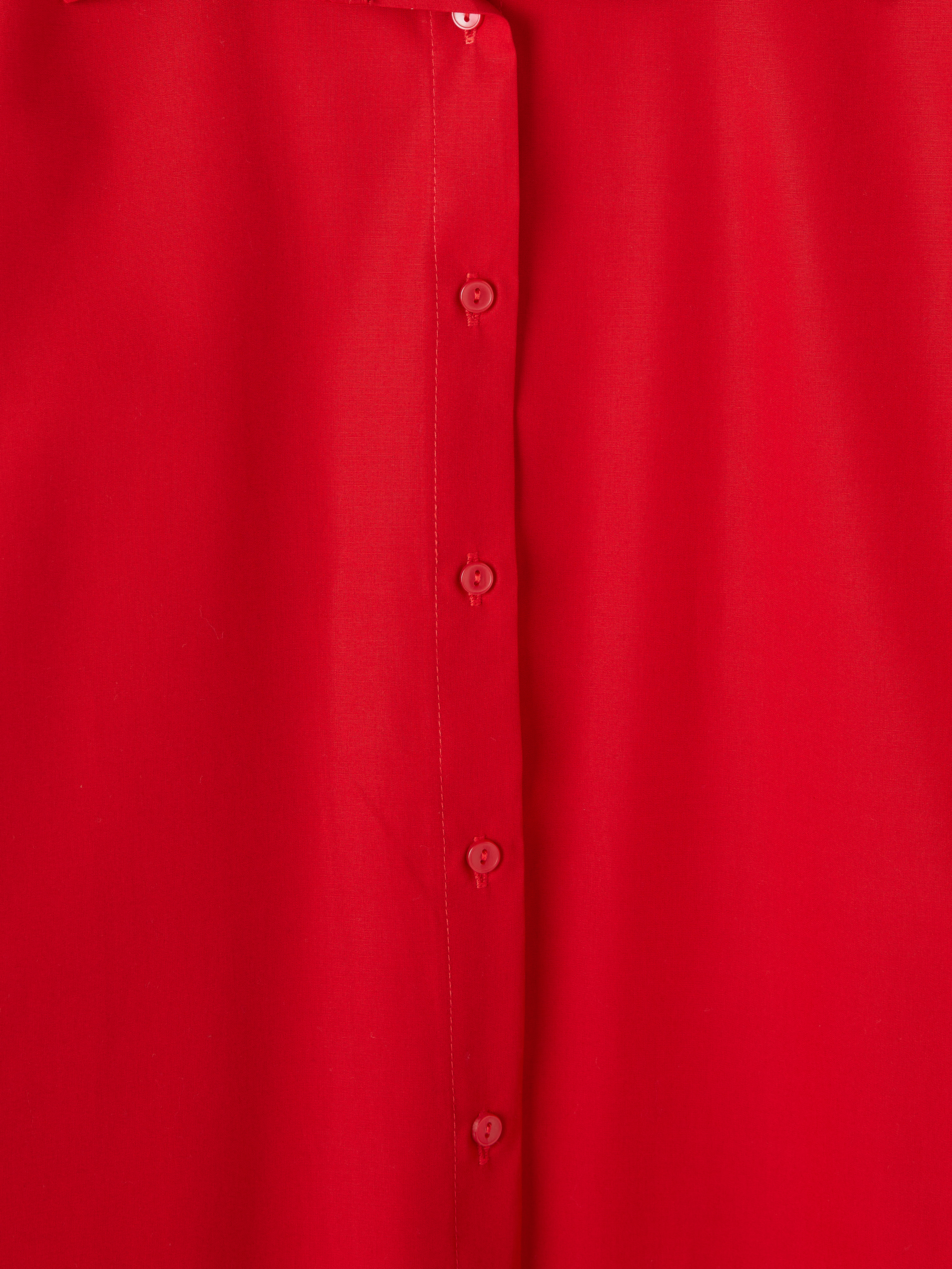 LCW Vision Oversize Poplin Kadın Gömlek görsel 7
