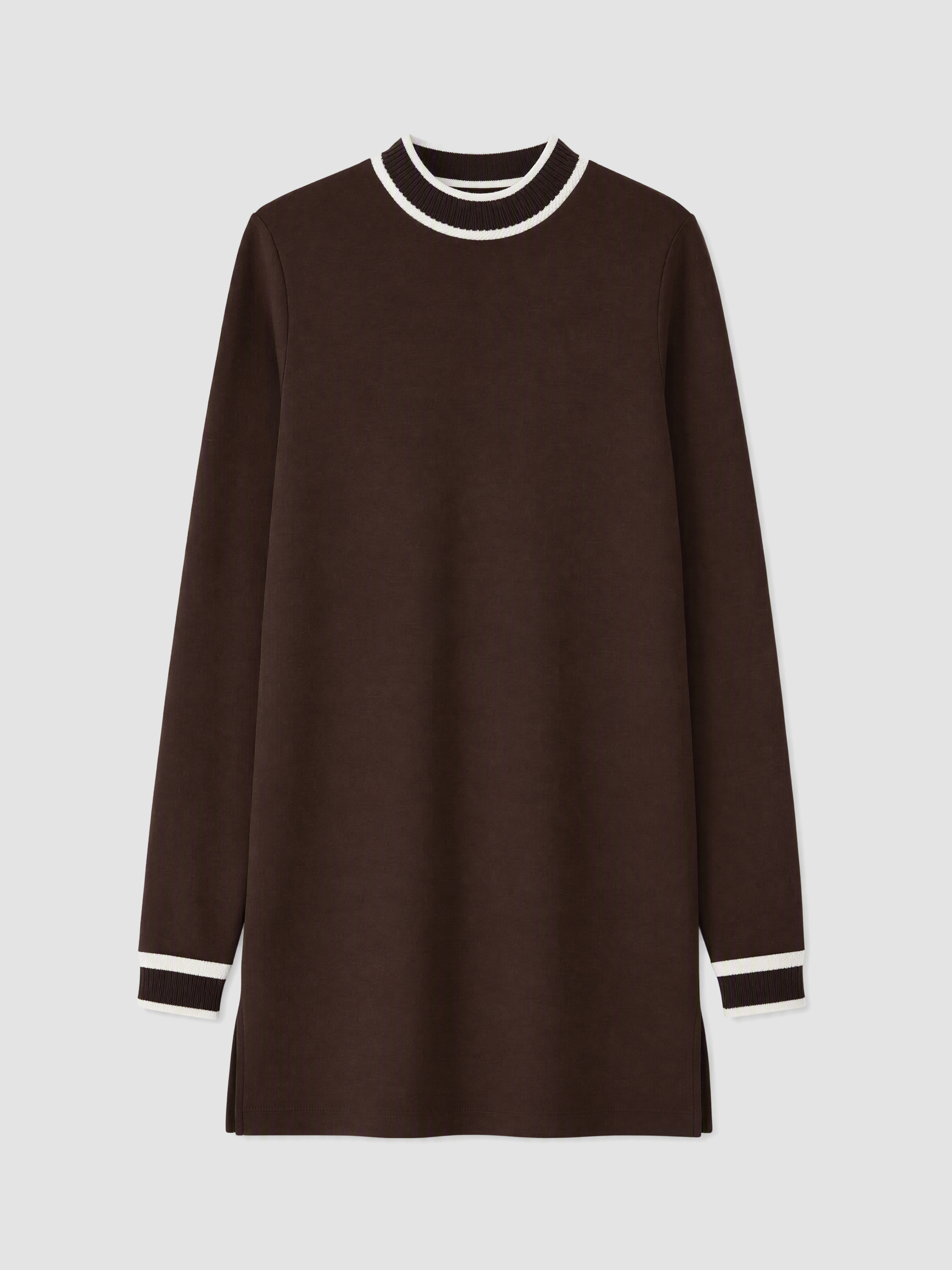 LCW EVERYDAY Şerit Detaylı Soft Touch Kadın Sweatshirt Tunik görsel 5