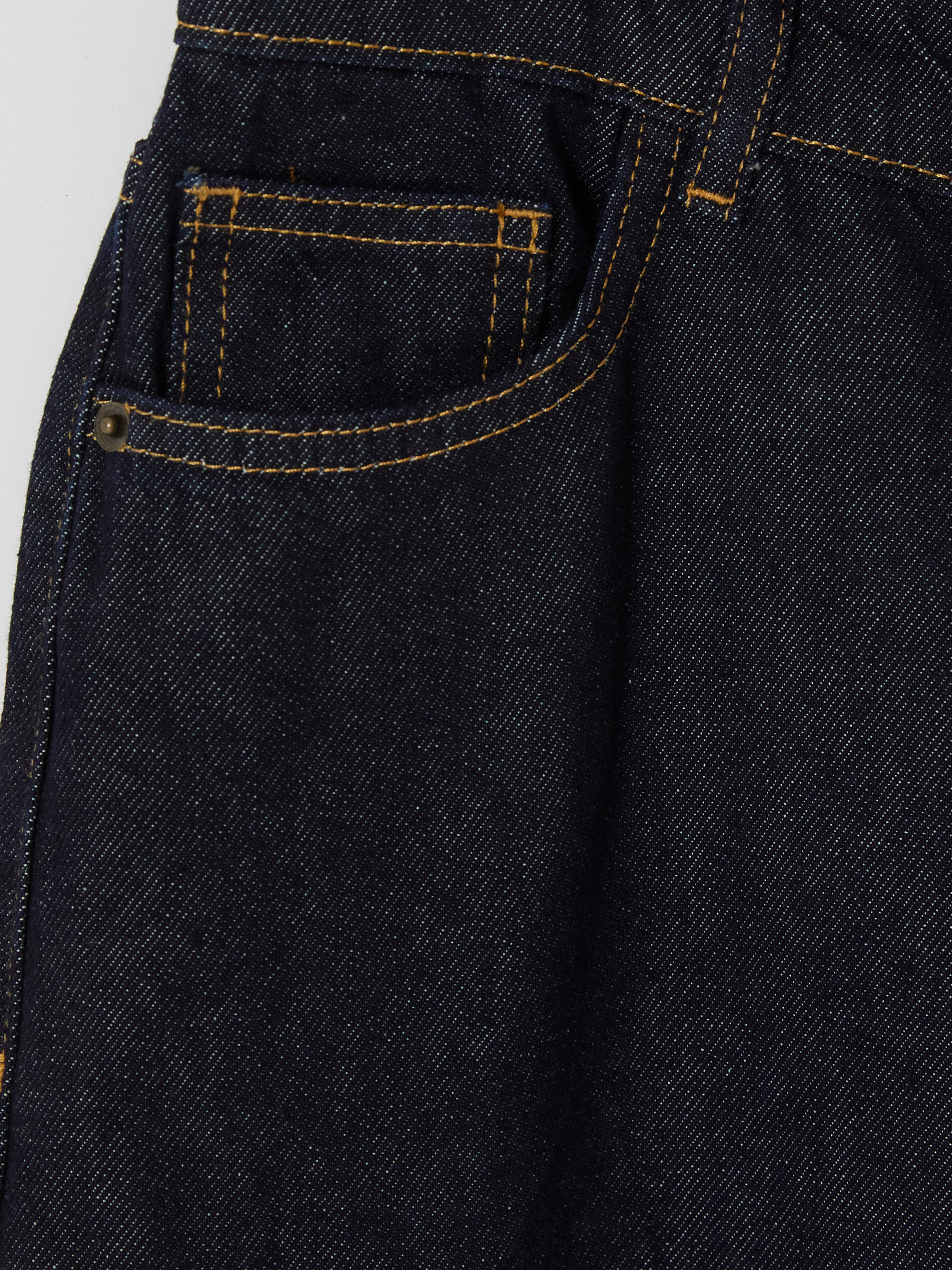 LCW Curve Büyük Beden Straight Fit Kadın Jean Pantolon görsel 4