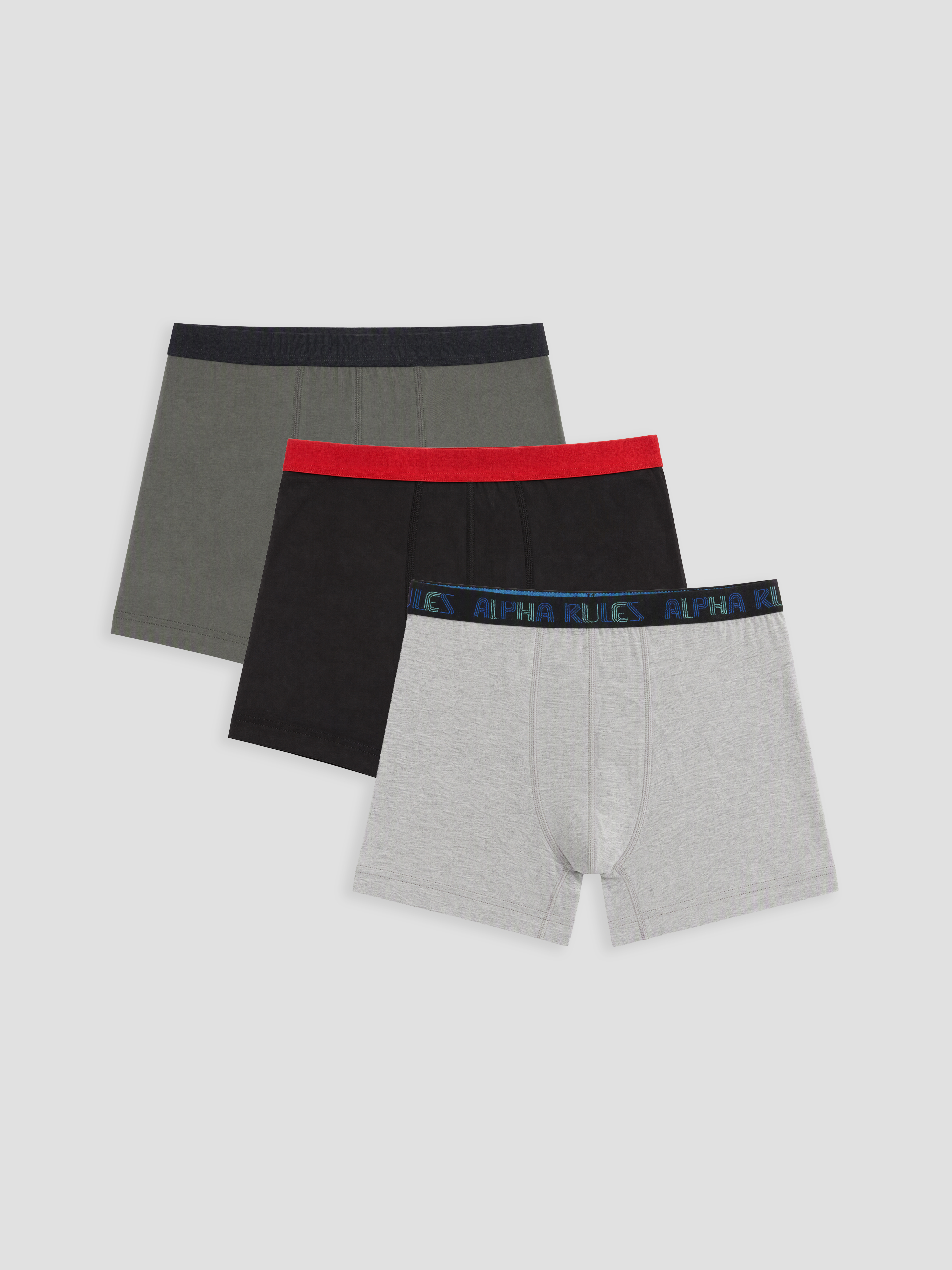 LC WAIKIKI Pamuklu Esnek Erkek Boxer 3'lü Paket