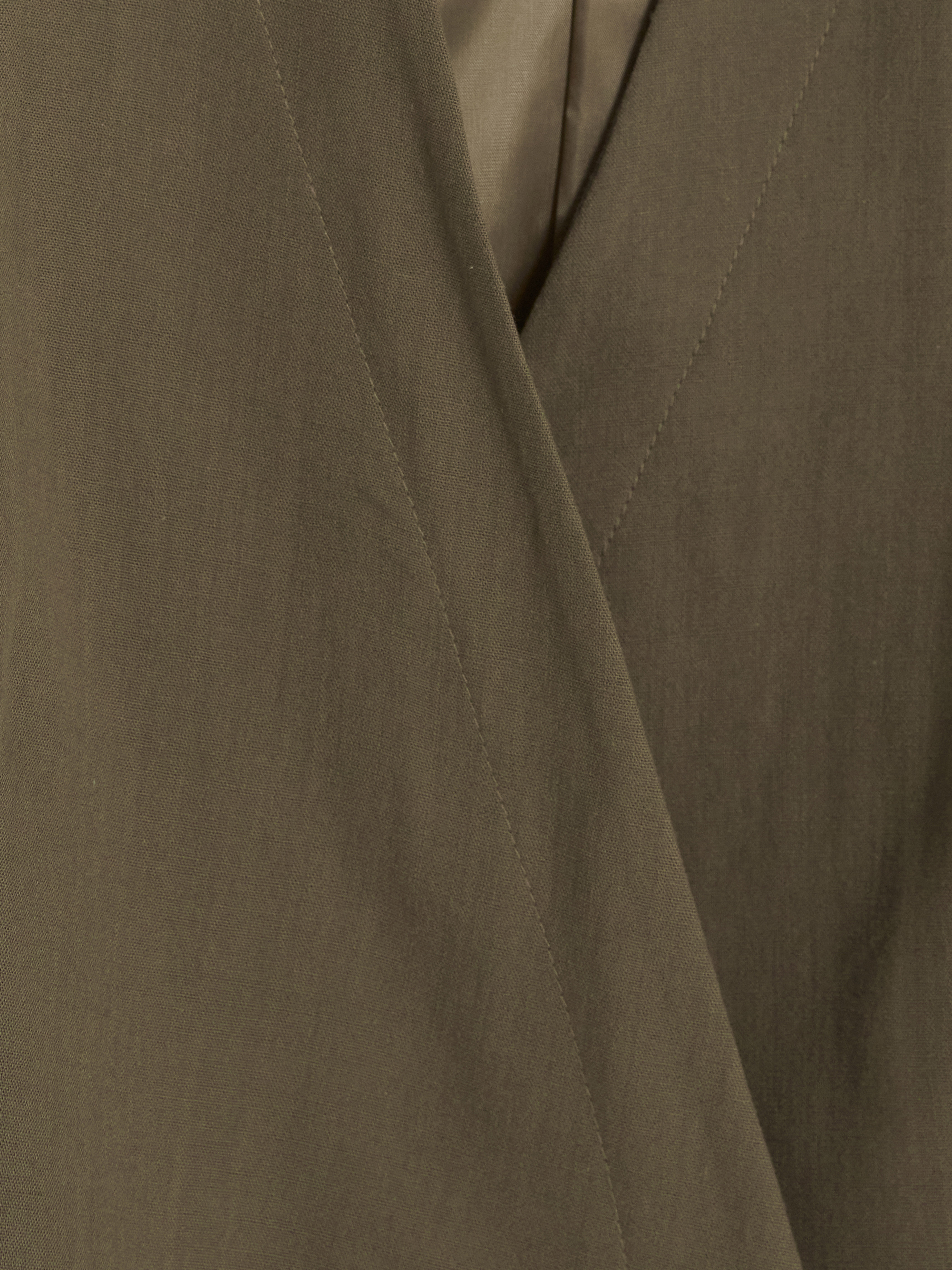 LCW Modest Kruvaze Yaka Bağlamalı Oversize Kadın Blazer Ceket görsel 7