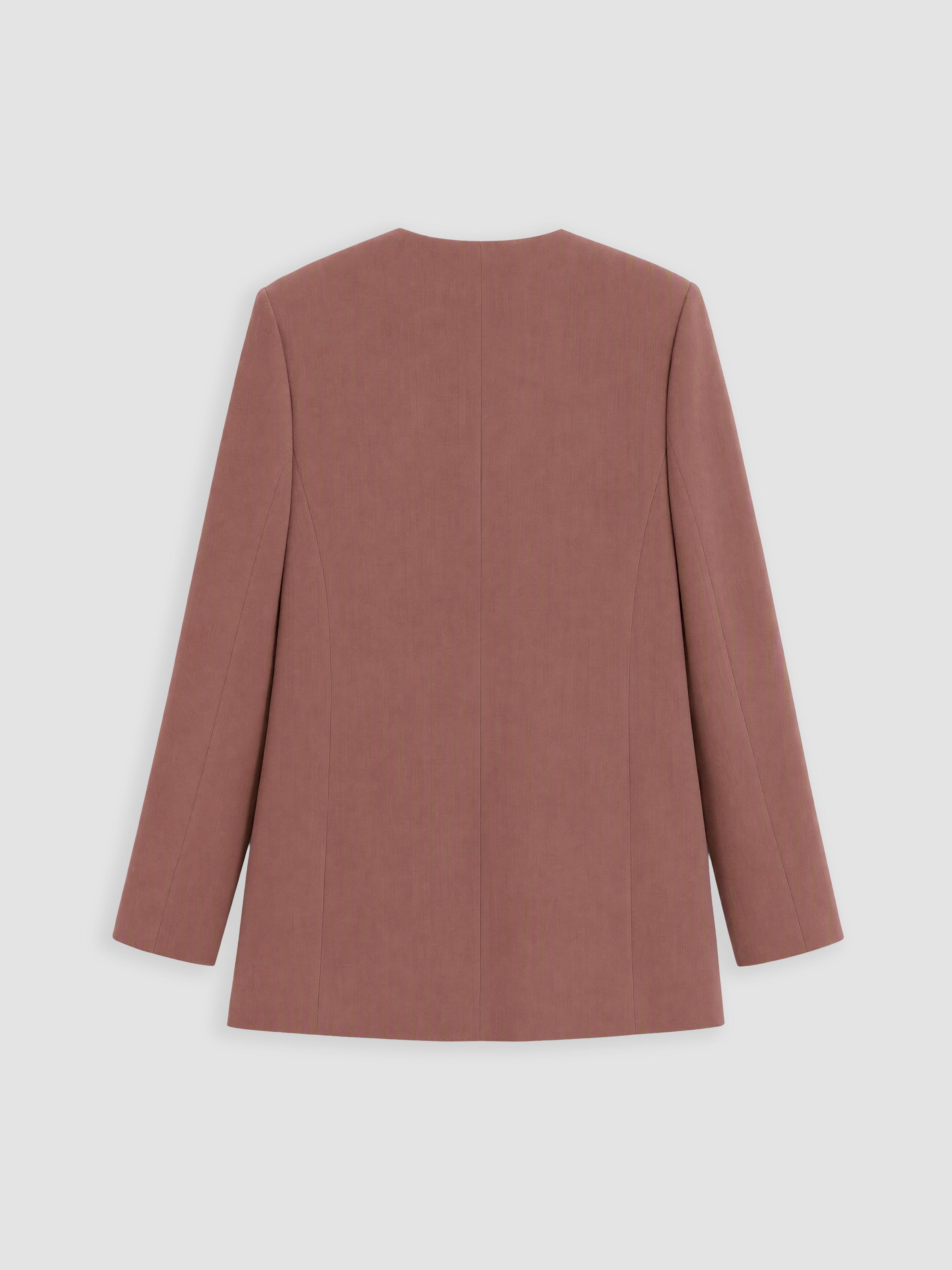 LCW Modest Kruvaze Yaka Bağlamalı Oversize Kadın Blazer Ceket görsel 7