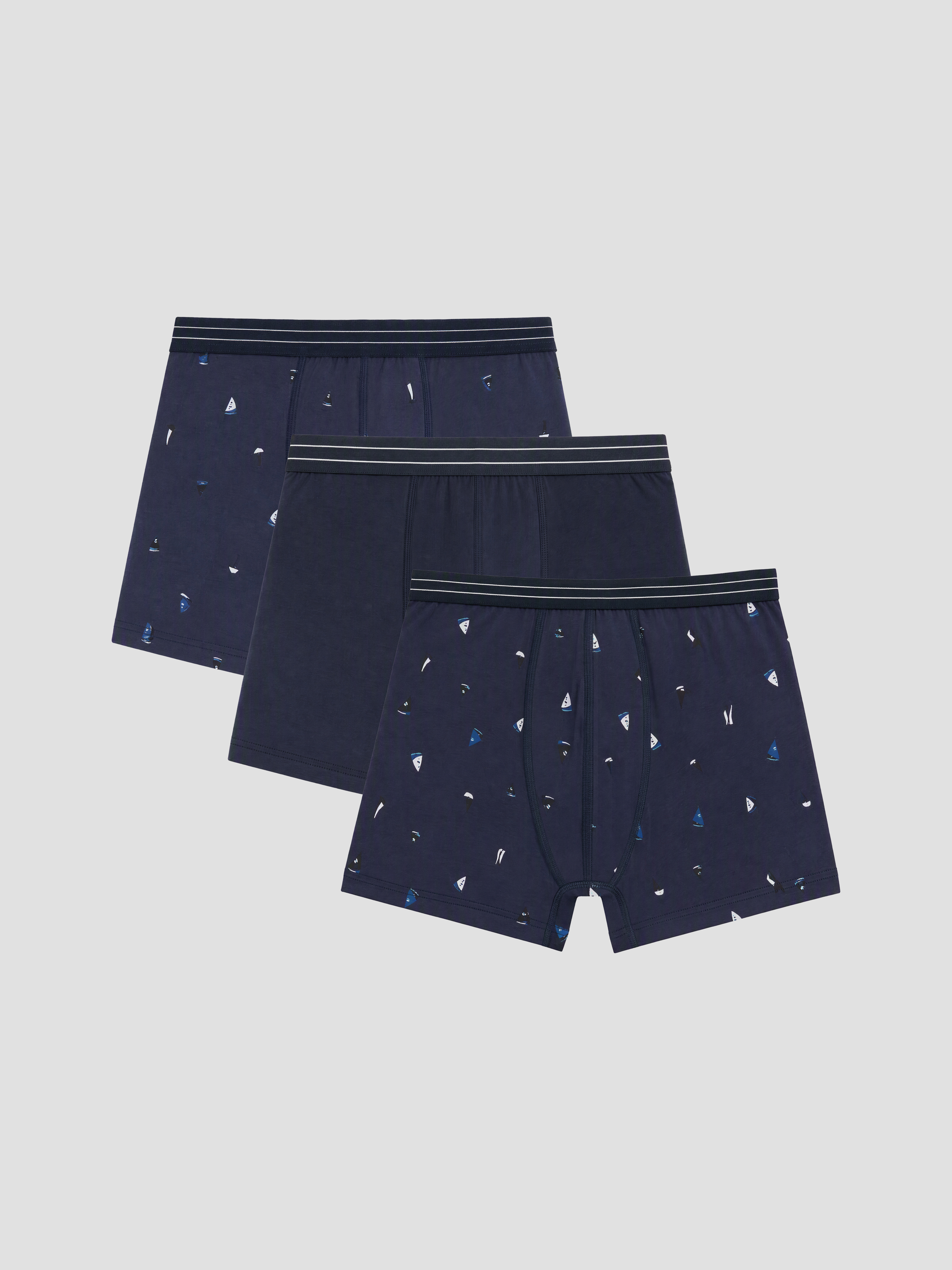 LC WAIKIKI Pamuklu Esnek Erkek Boxer 3'lü Paket