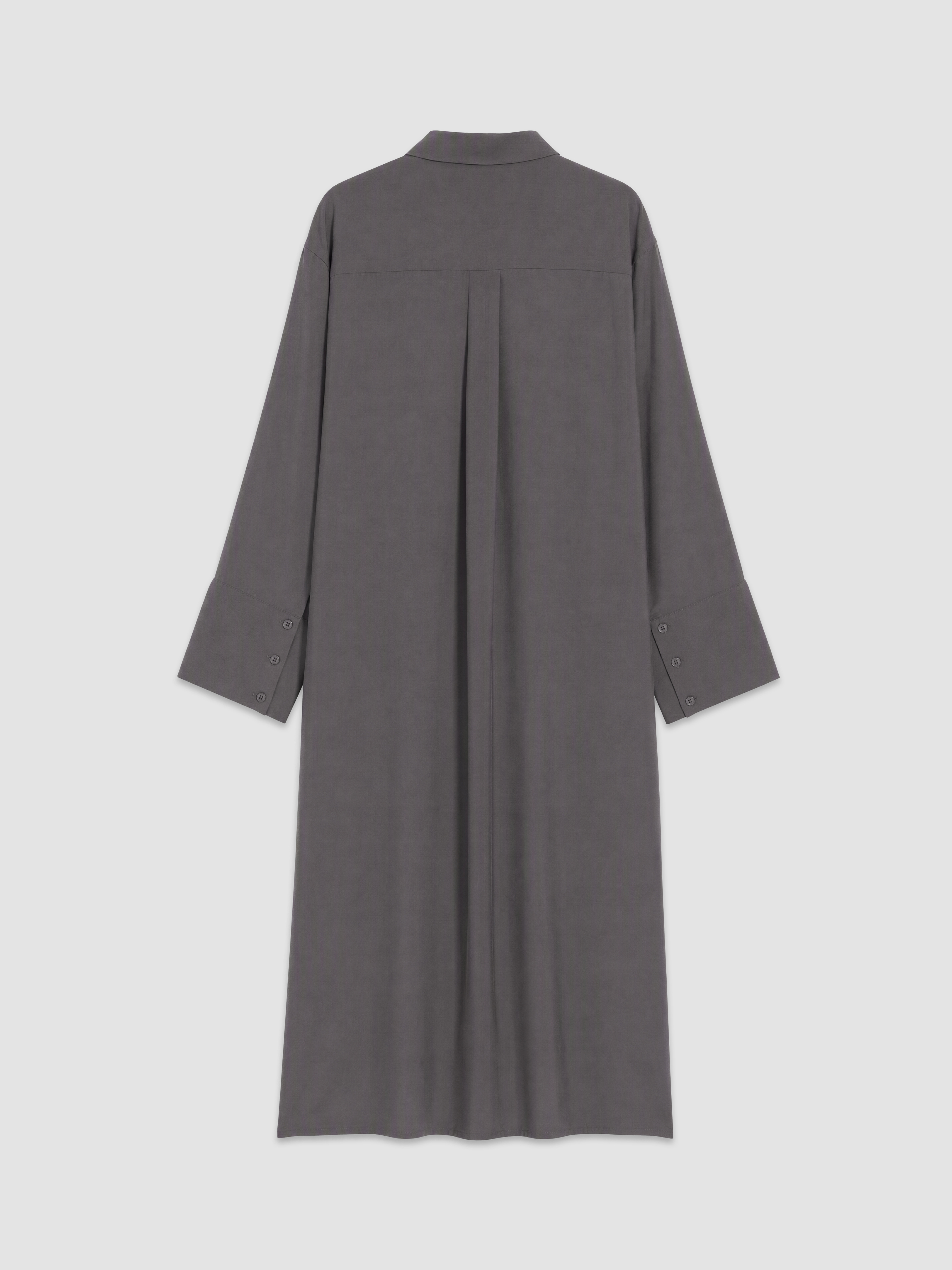 LCW Modest Modal Karışımlı Oversize Kadın Gömlek Tunik görsel 6