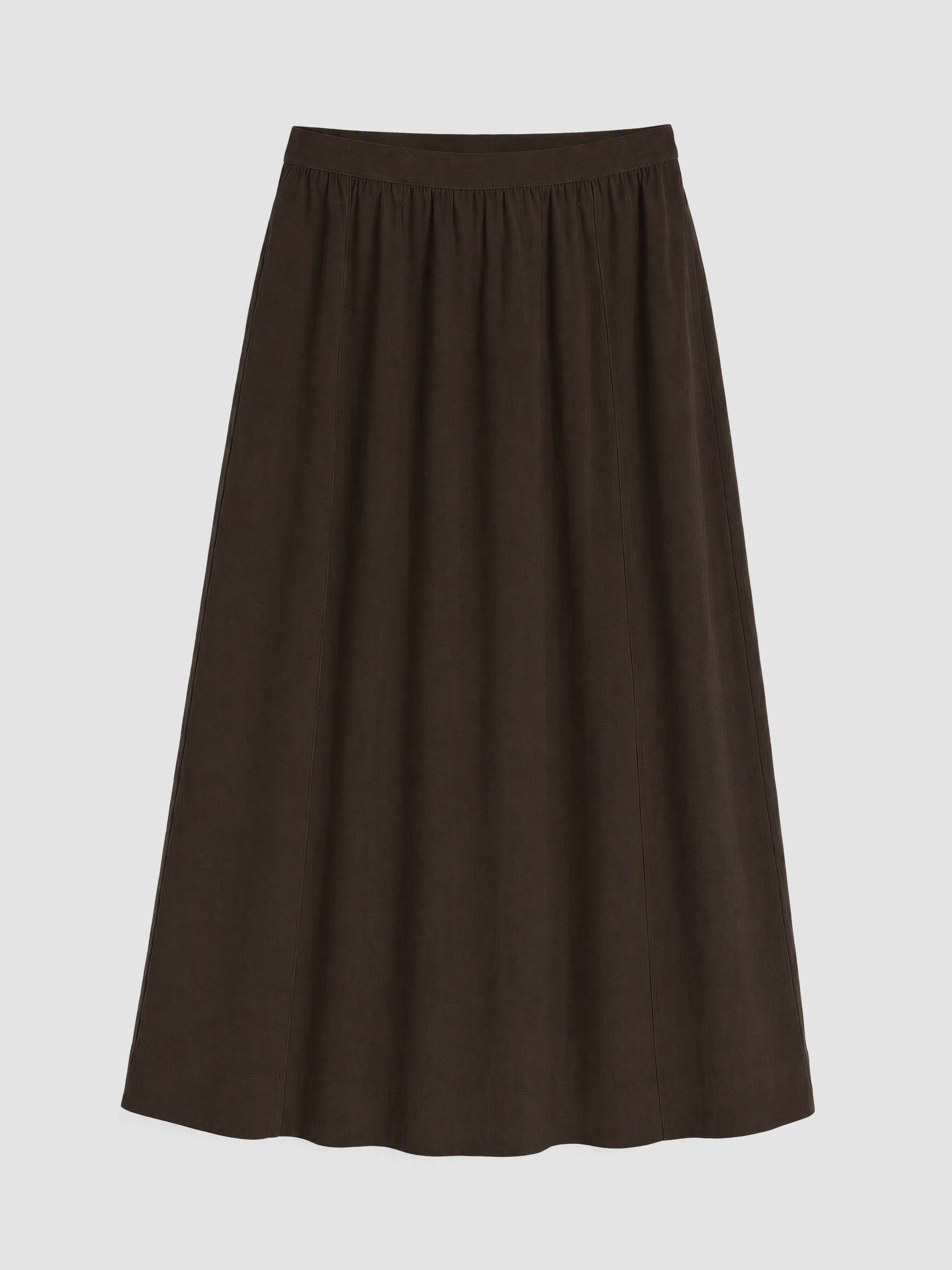 LCW Modest Beli Lastikli Kloş Etek