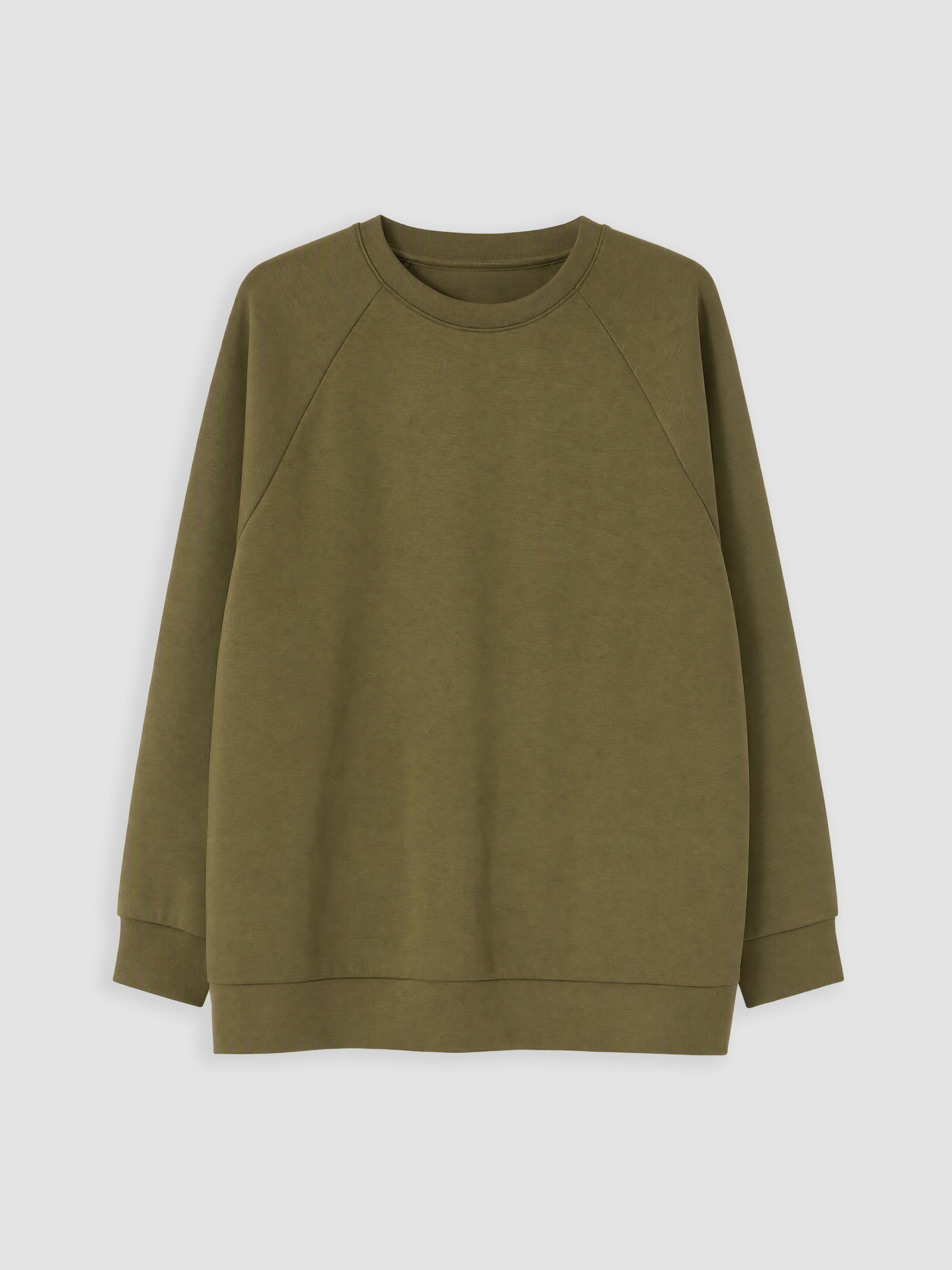 LC WAIKIKI Soft Touch Oversize Kadın Sweatshirt görsel 5