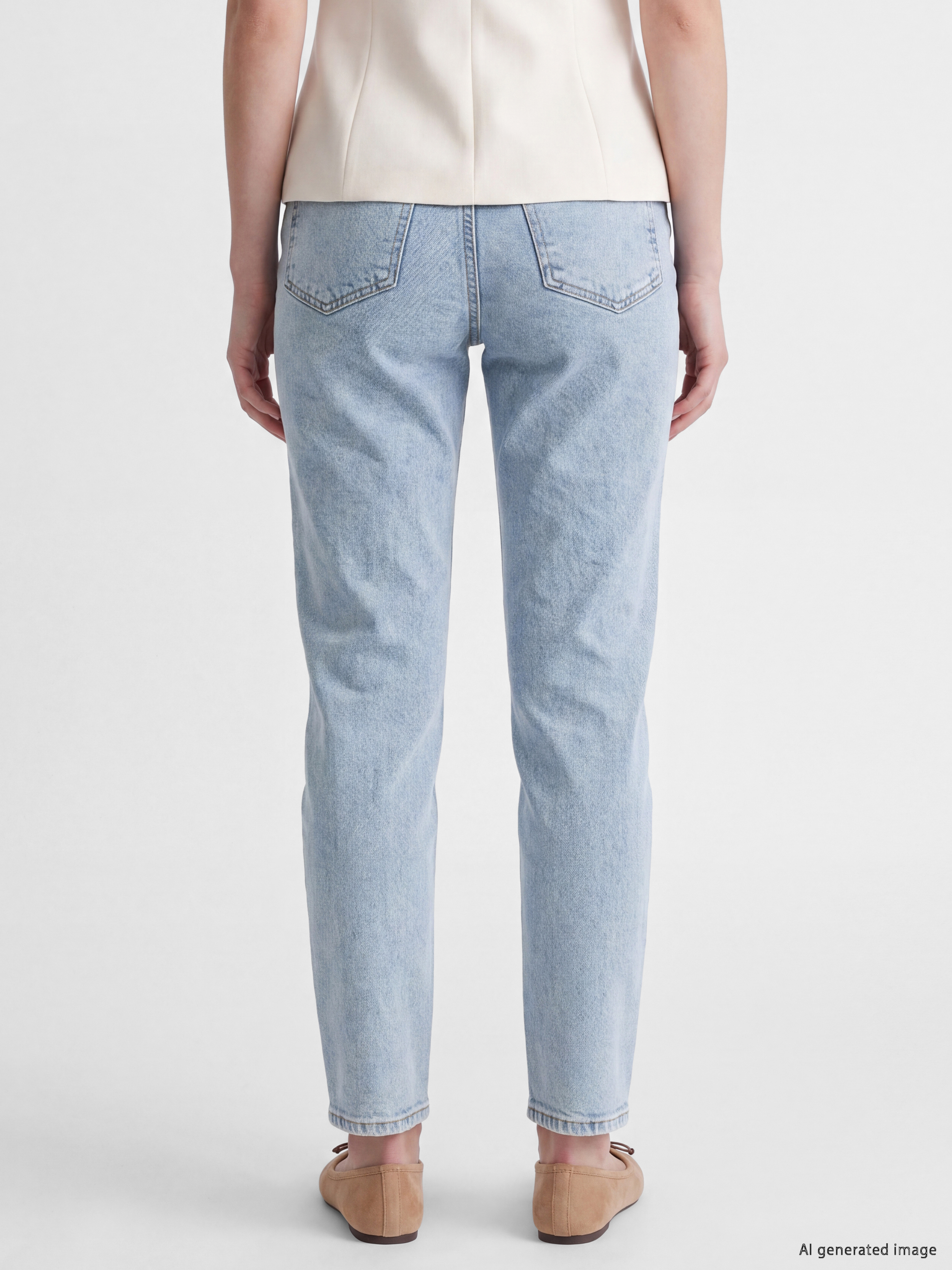 LCW Jeans Mom Fit Kadın Jean Pantolon görsel 5