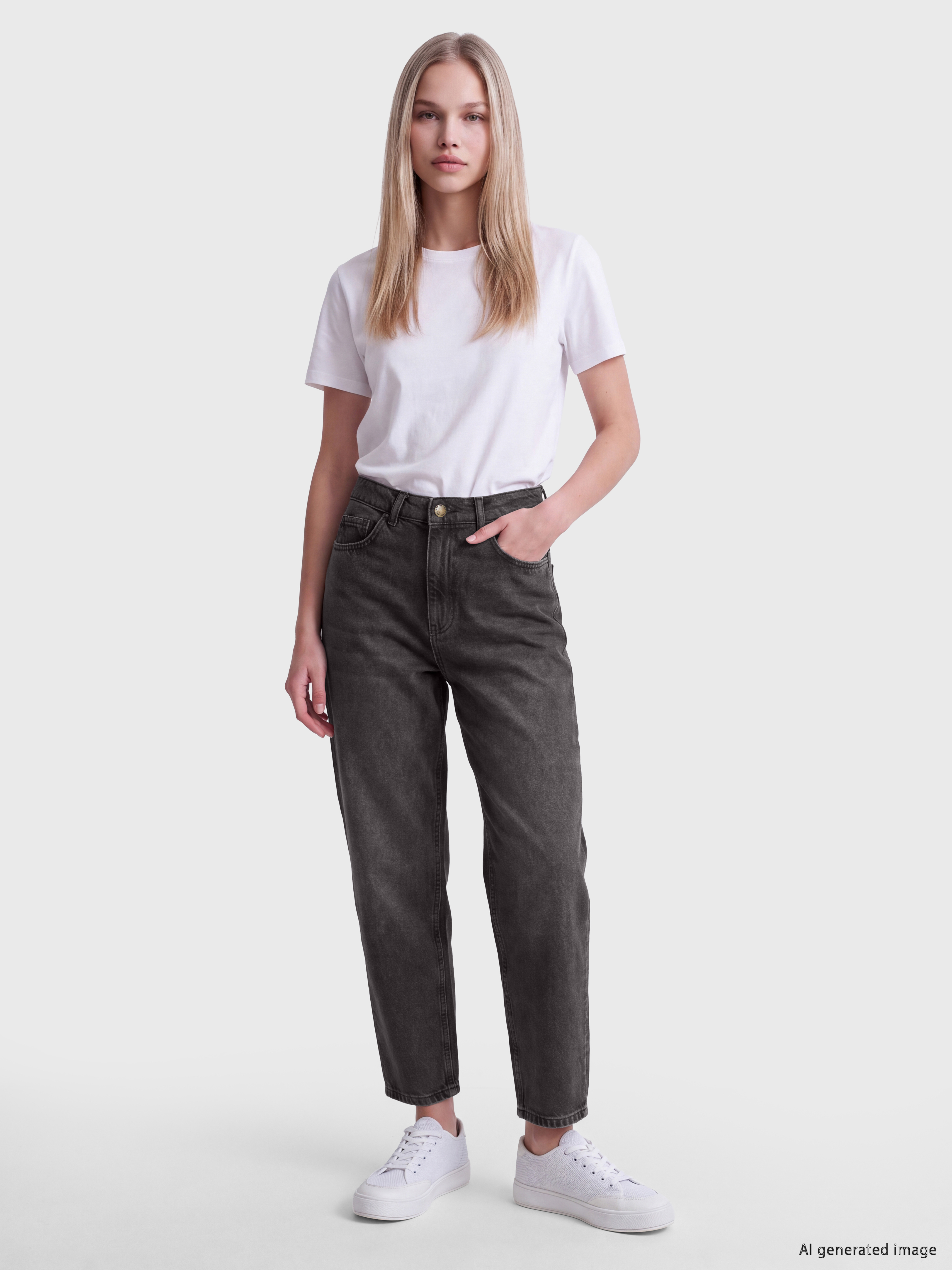 LCW Jeans Barrel Fit Kadın Jean Pantolon