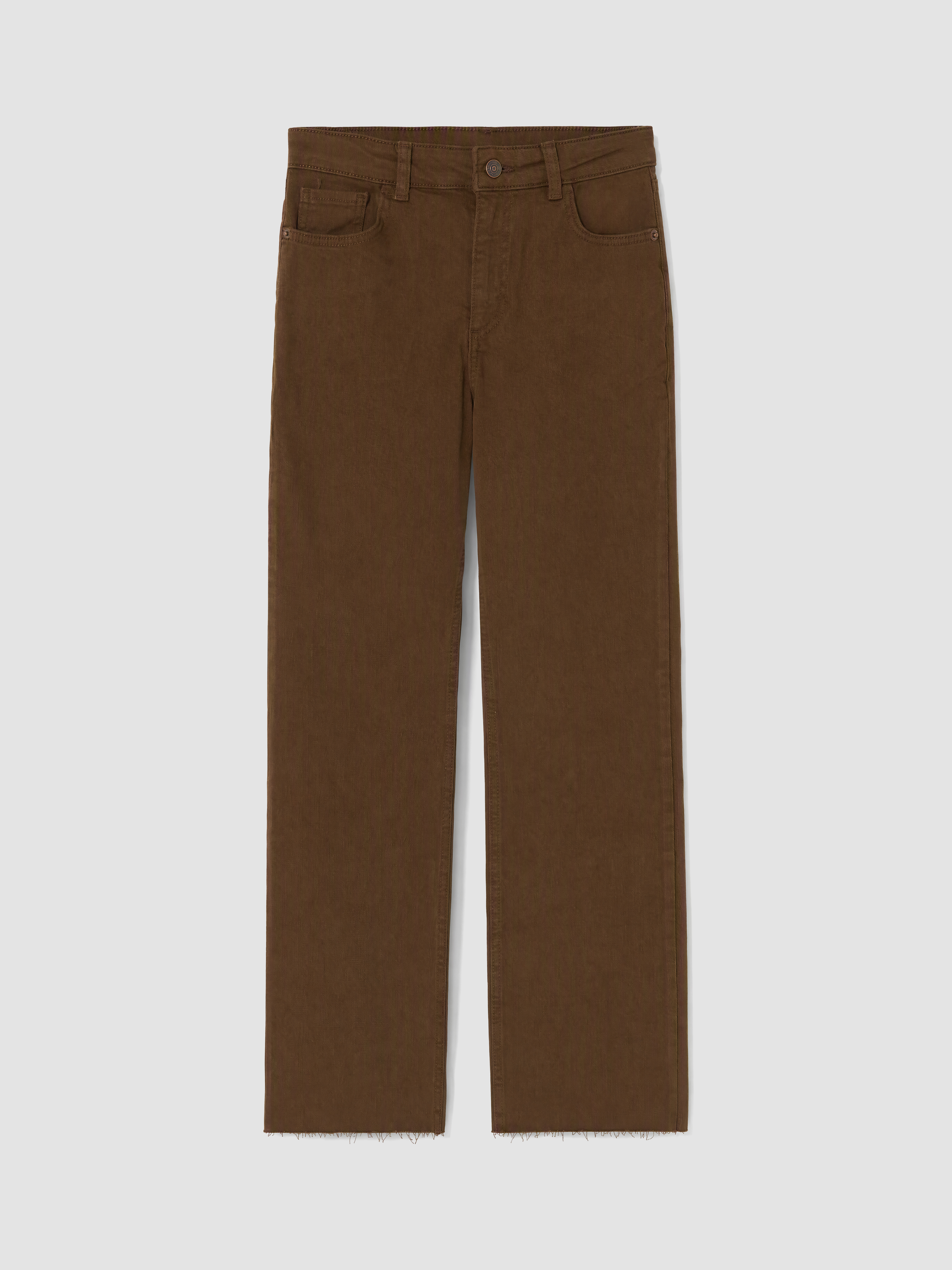 LC WAIKIKI Crop Flare Kadın Jean Pantolon görsel 5