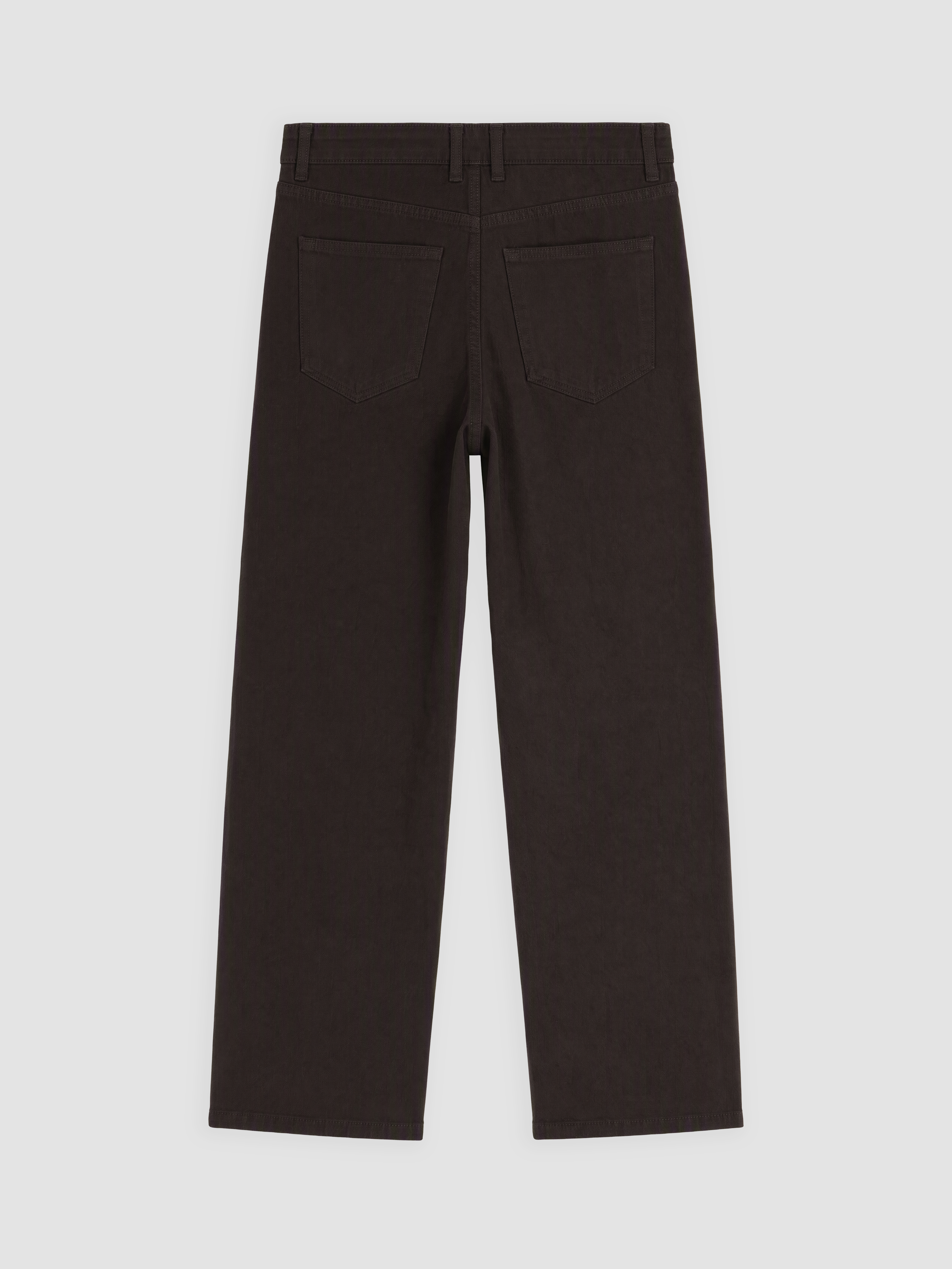 LCW Jeans Crop Straight Fit Kadın Jean Pantolon görsel 6