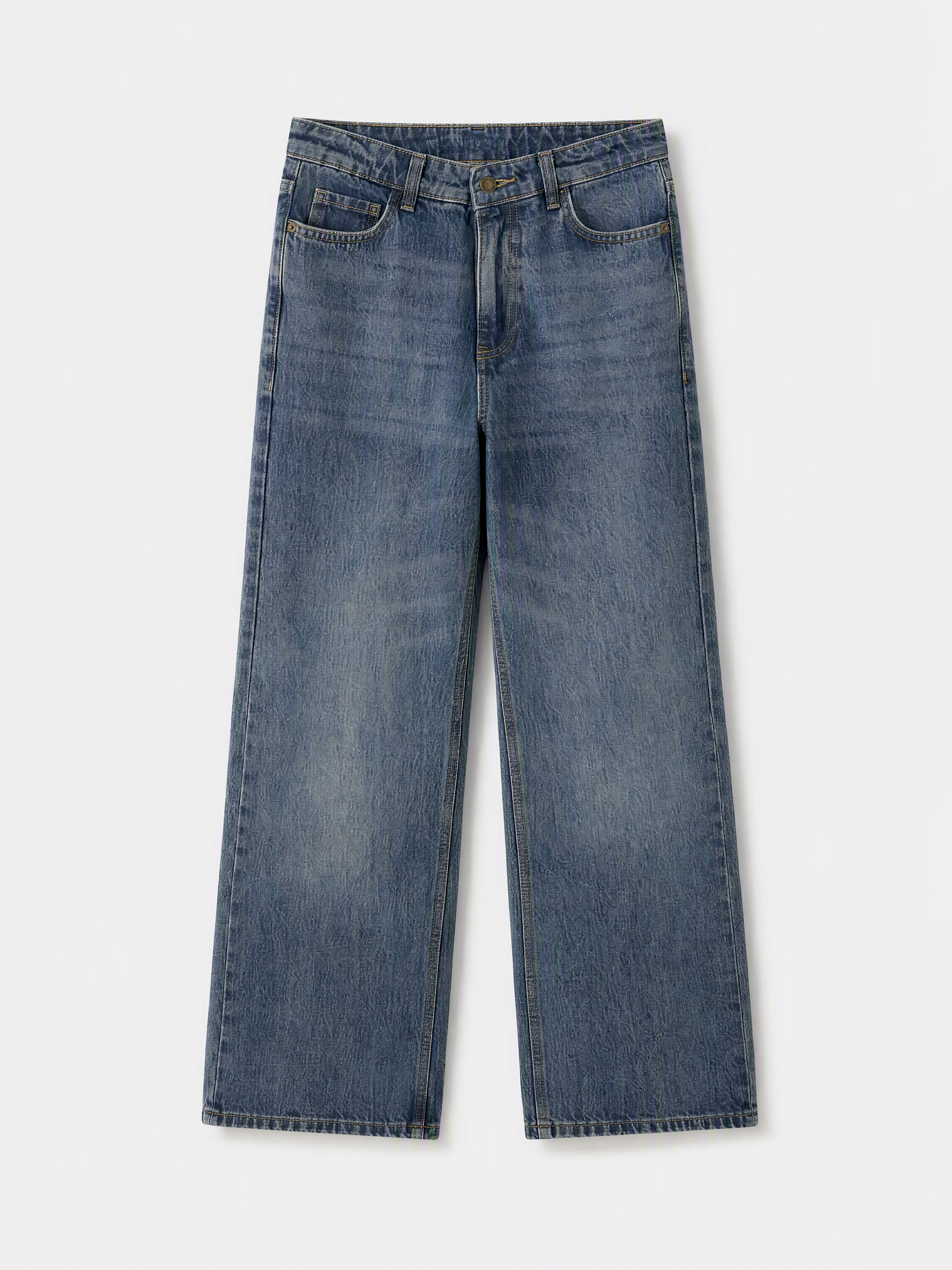 LCW Jeans Straight Fit Kadın Jean Pantolon görsel 5