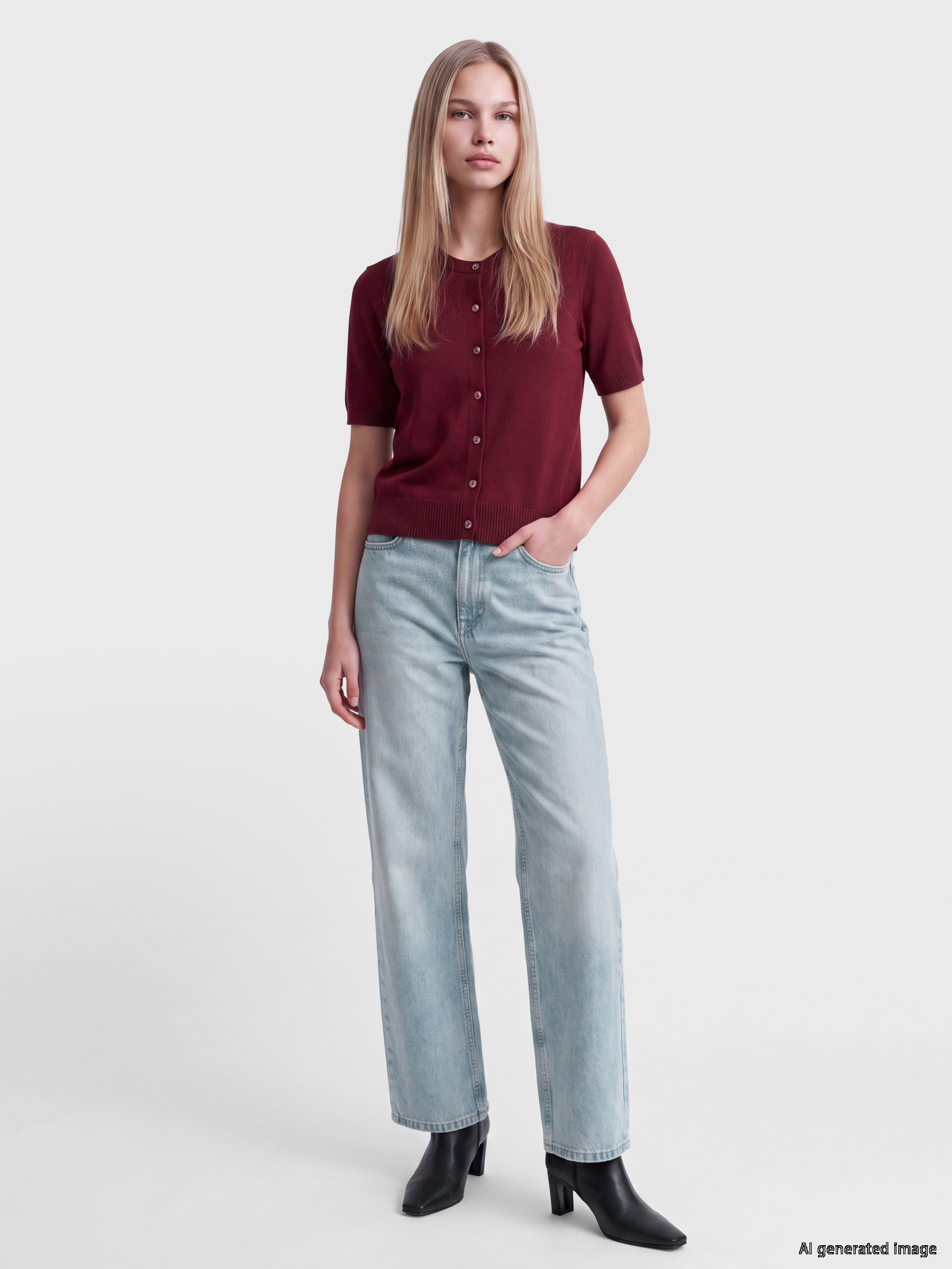 LCW Jeans Straight Fit Kadın Jean Pantolon
