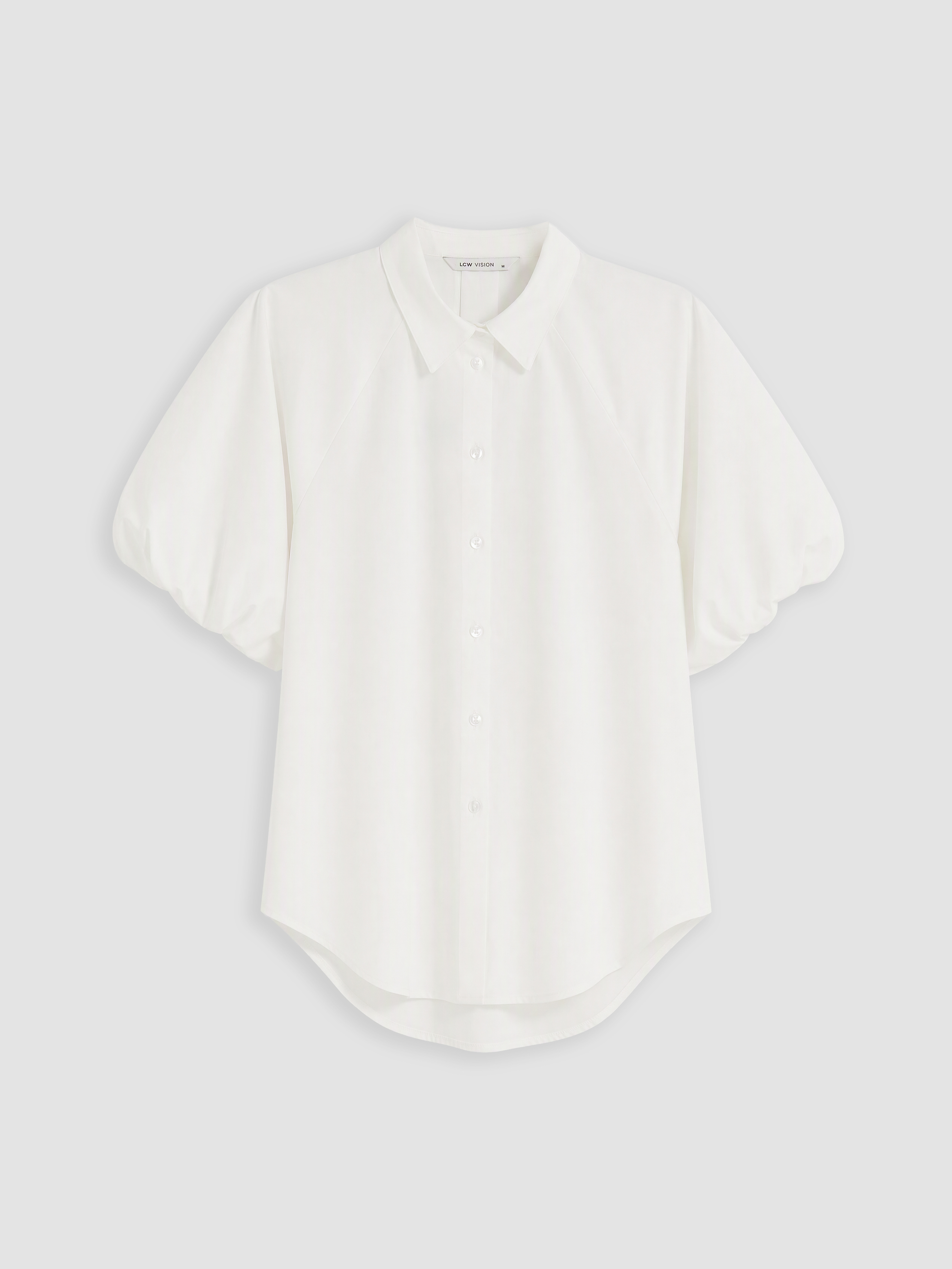 LCW Vision Oversize Poplin Kadın Gömlek görsel 5