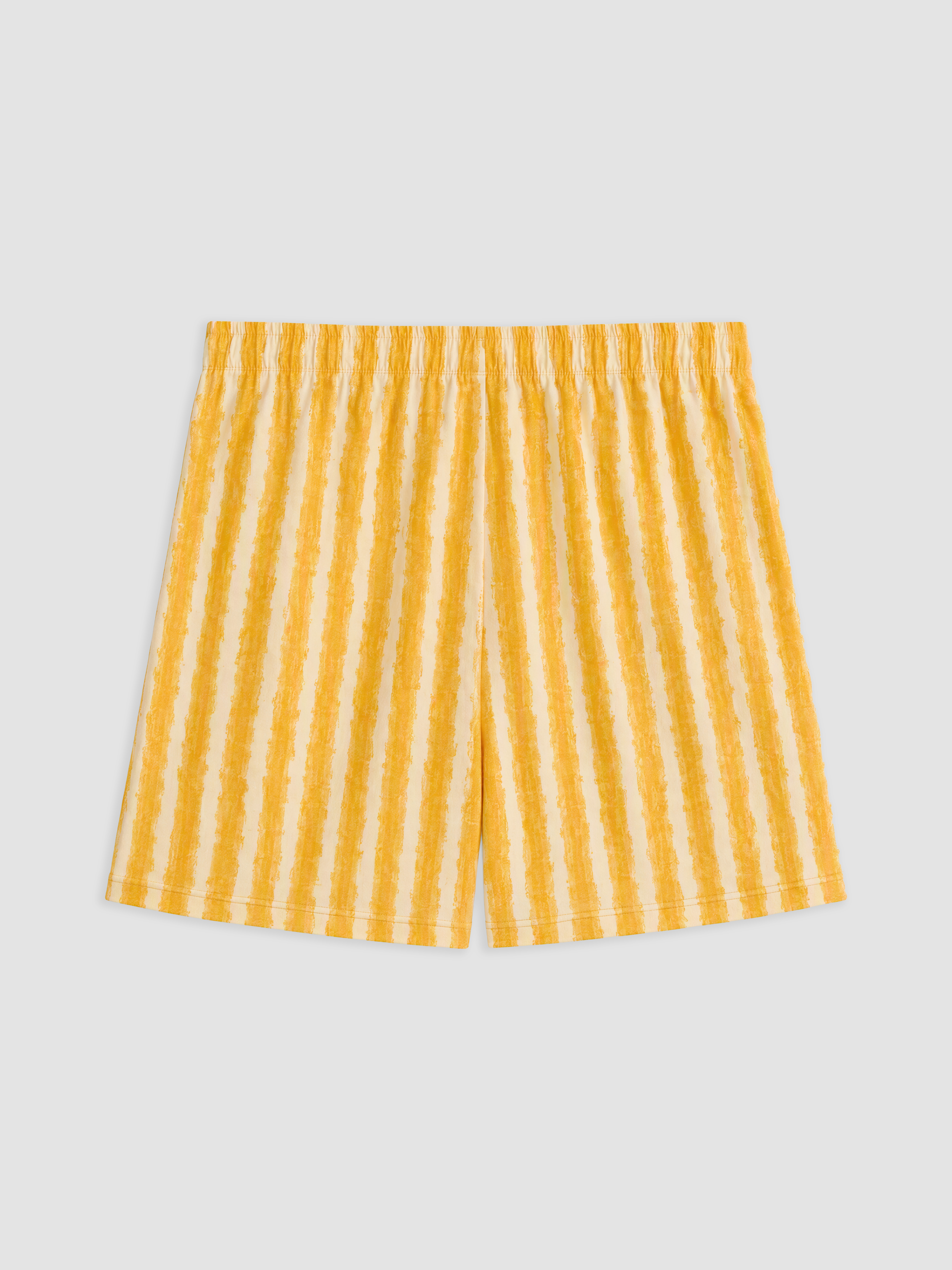LCW DREAM U Yaka Baskılı Kadın Şortlu Pijama Takımı görsel 7