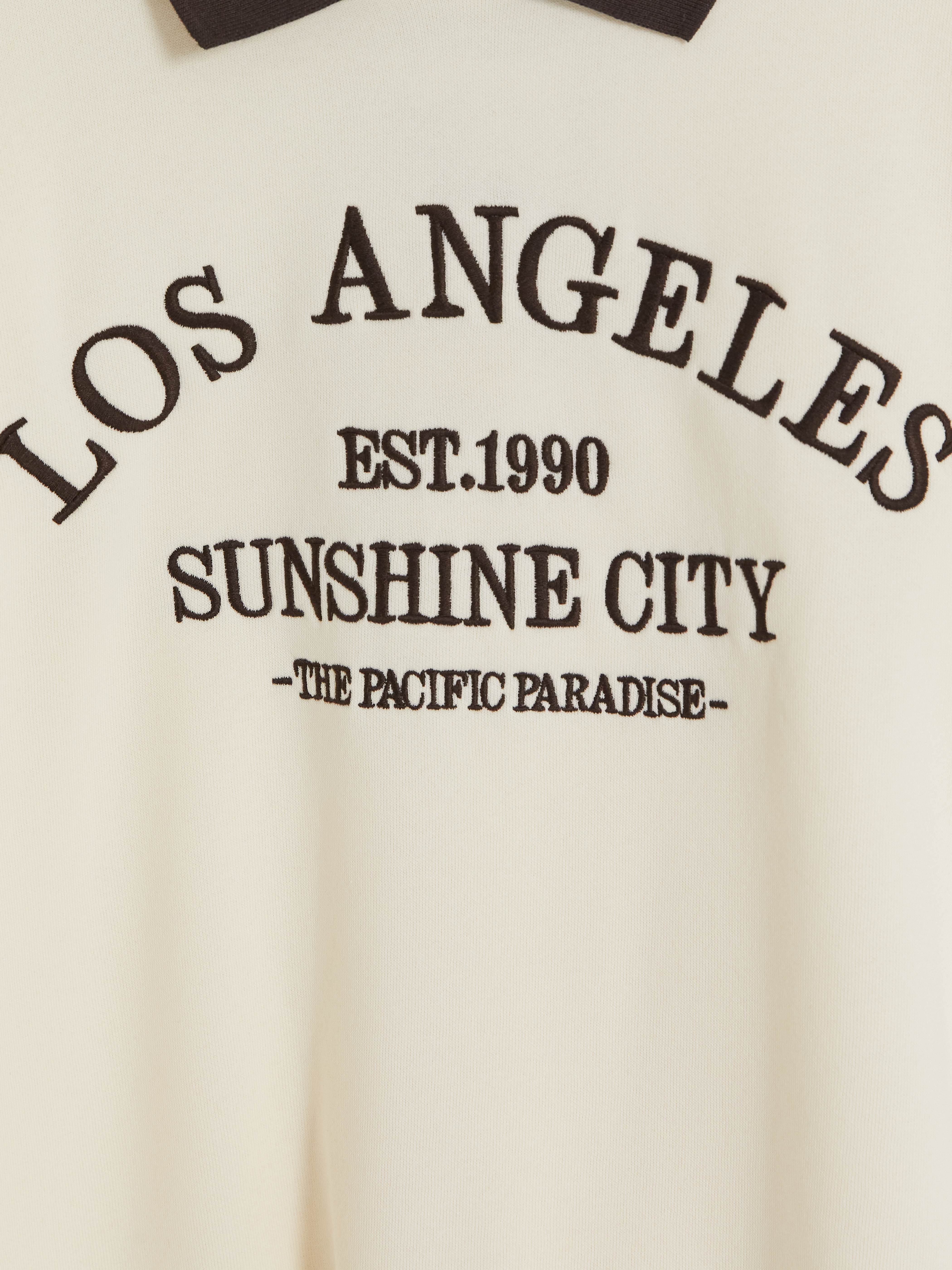 XSIDE Polo Yaka Oversize Kadın Kalın Sweatshirt görsel 3