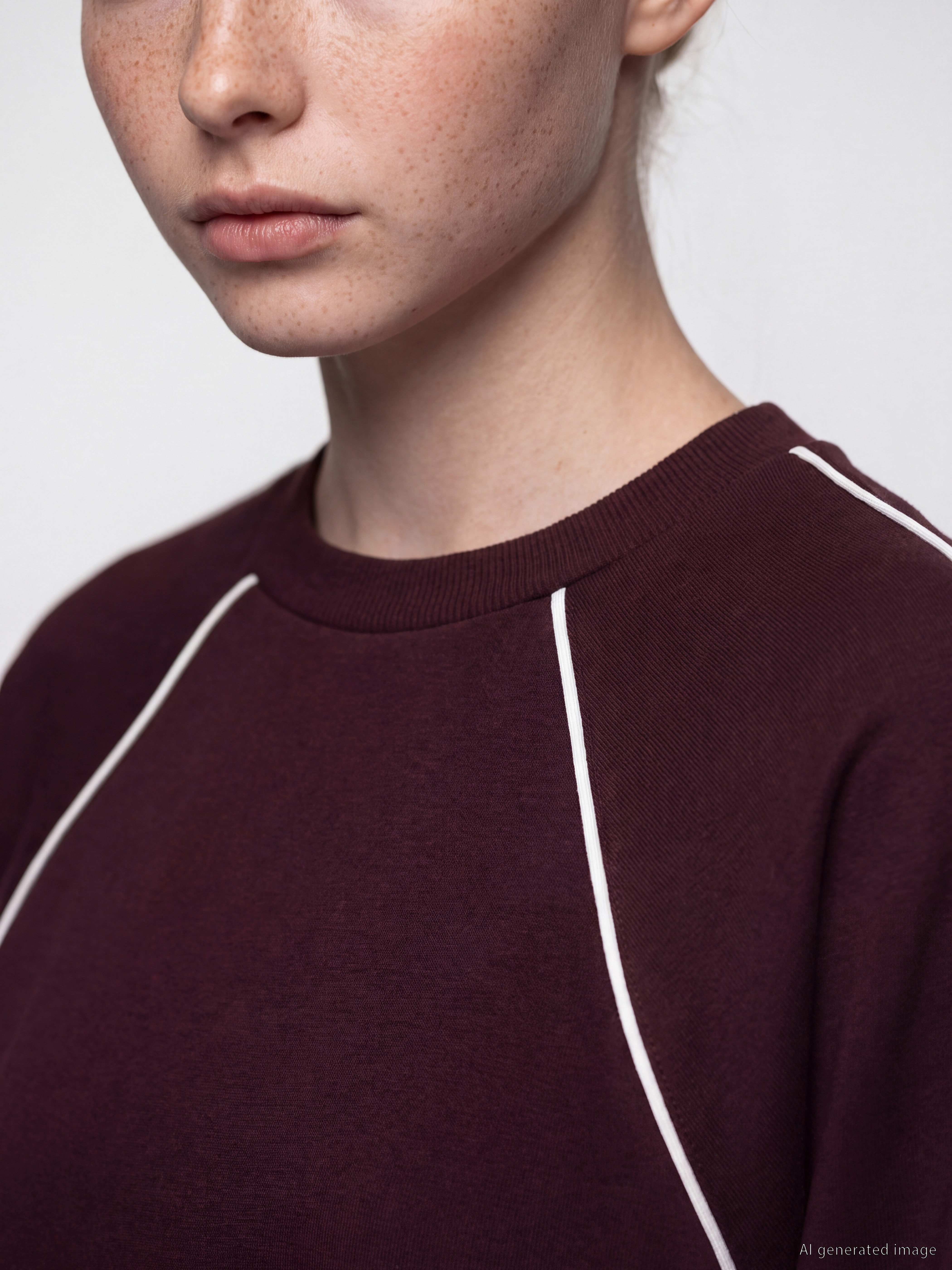 XSIDE Soft Touch Oversize Kadın Sweatshirt görsel 3