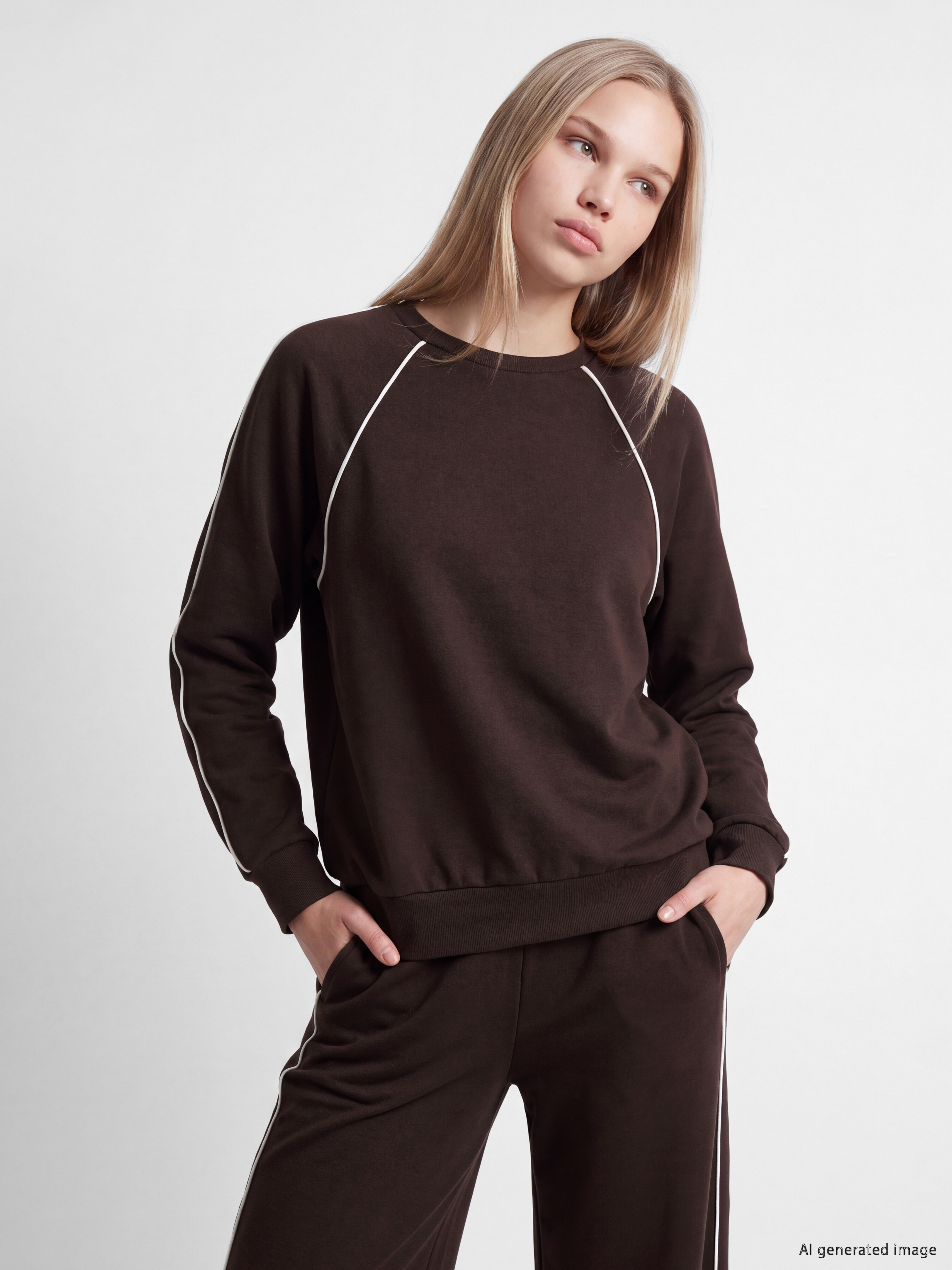 XSIDE Soft Touch Oversize Kadın Sweatshirt