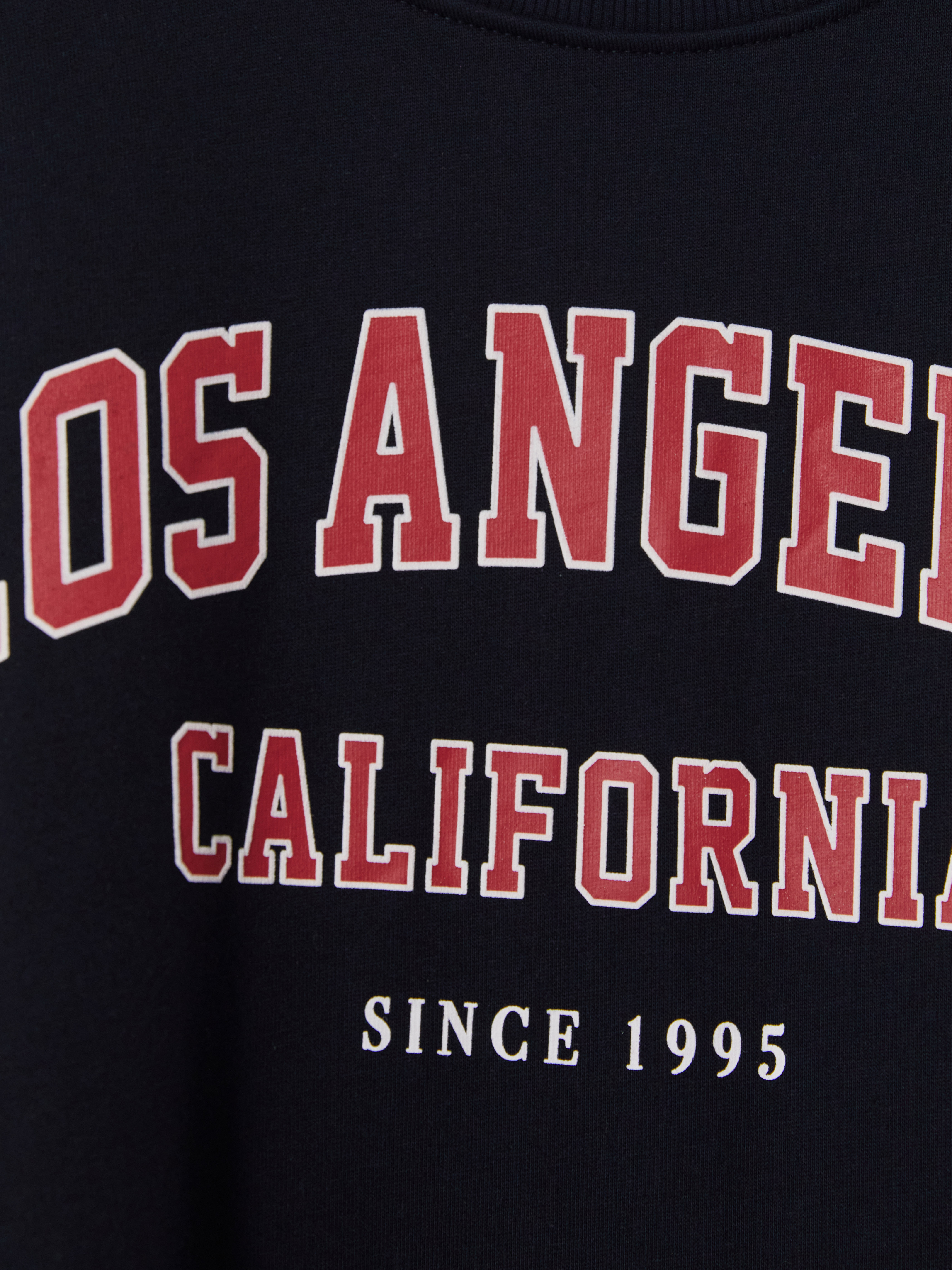 XSIDE Los Angeles Baskılı Kadın Kalın Sweatshirt görsel 7