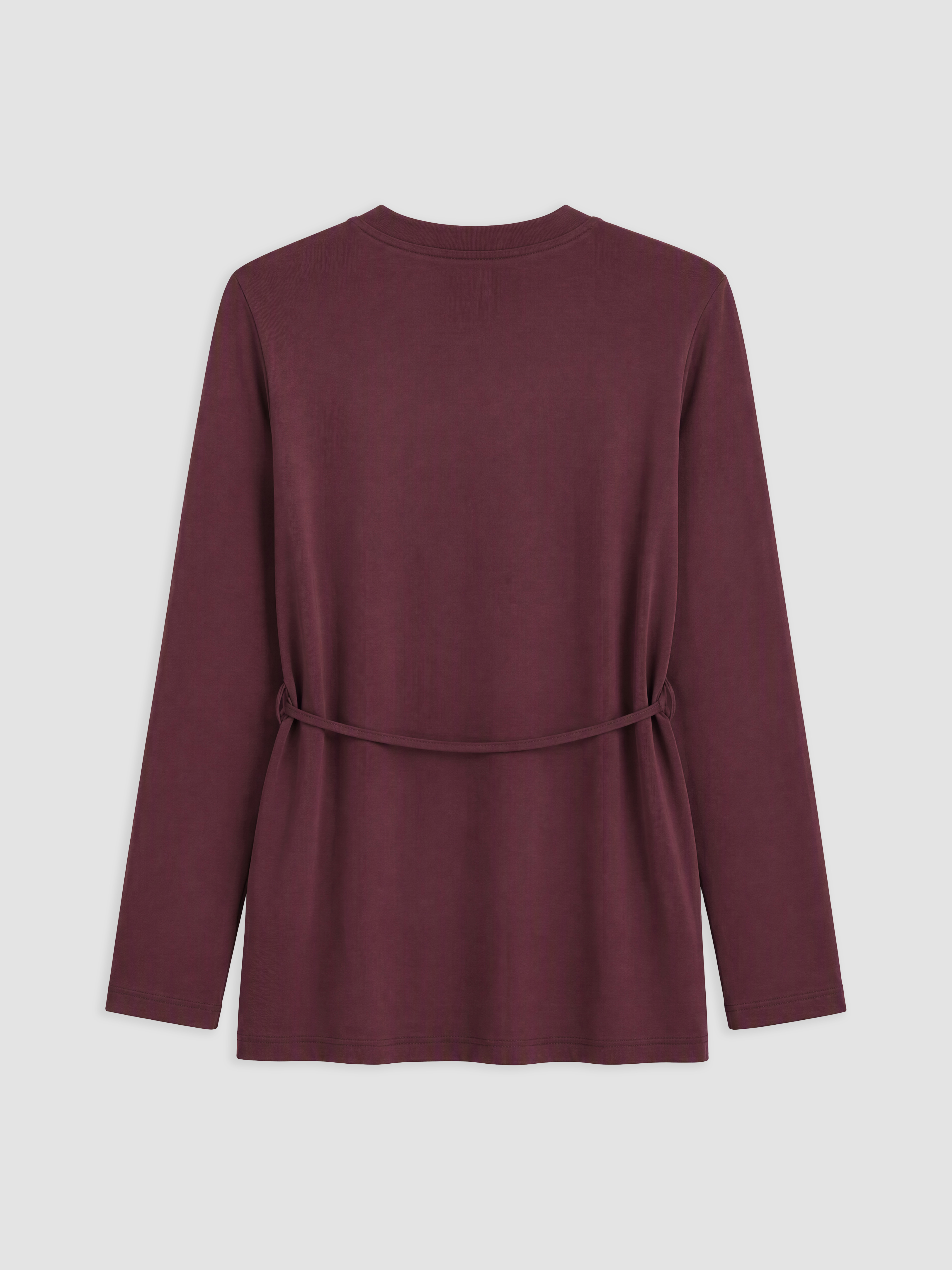 LCW Modest Bisiklet Yaka Kadın Sweatshirt Tunik görsel 6