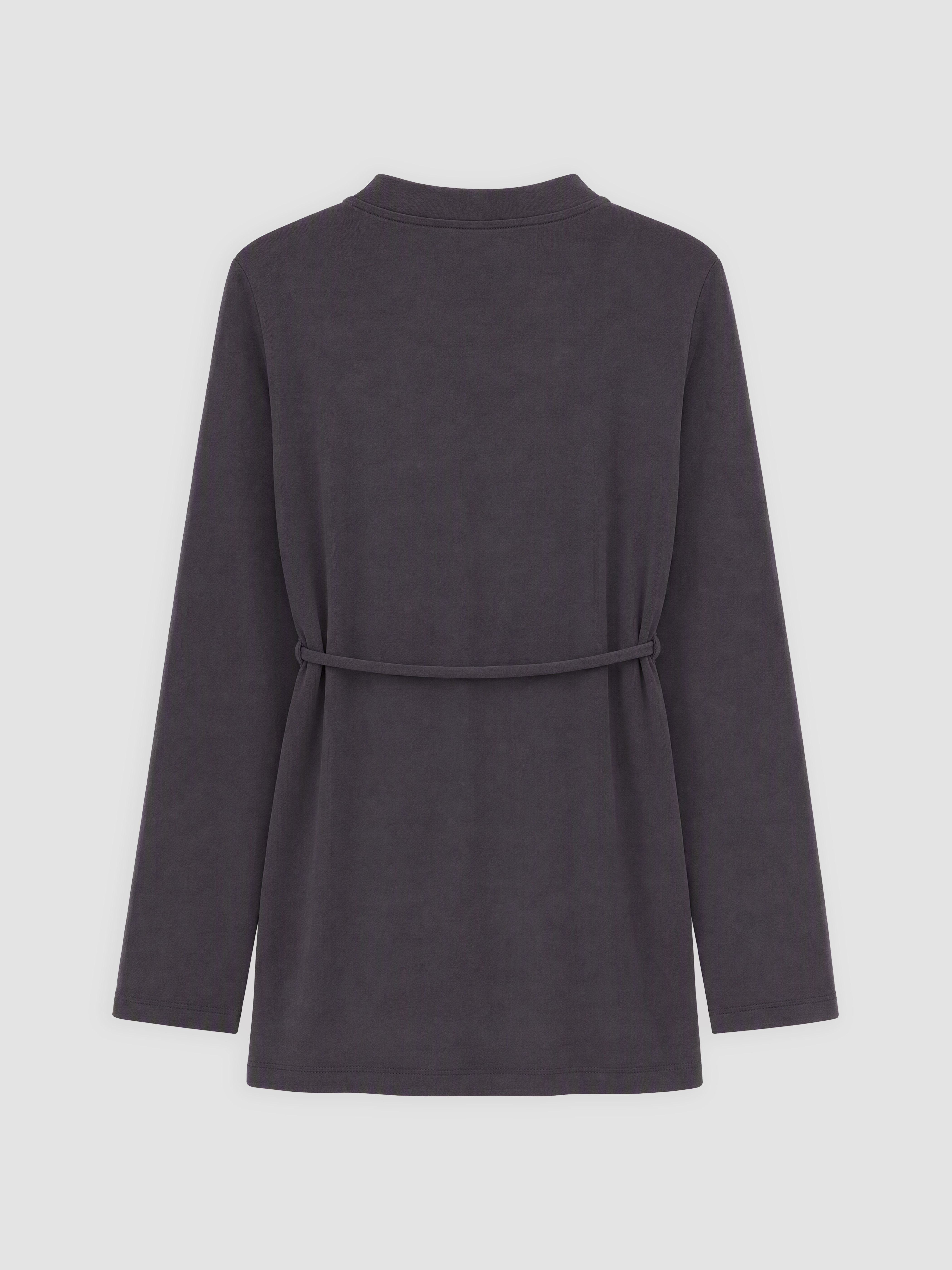 LCW Modest Bisiklet Yaka Kadın Sweatshirt Tunik görsel 6
