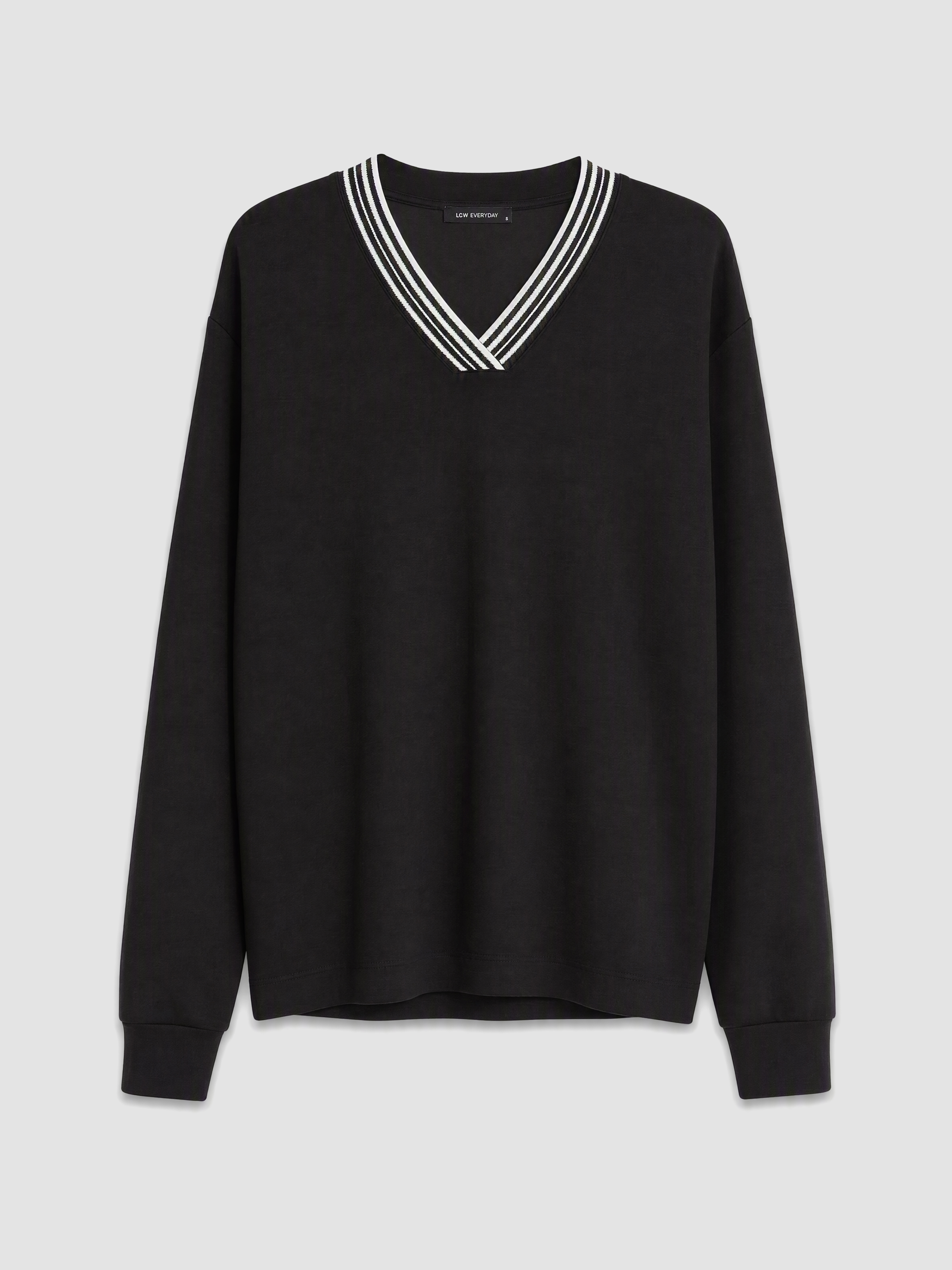 LCW EVERYDAY Oversize Soft Touch Kadın Sweatshirt görsel 5